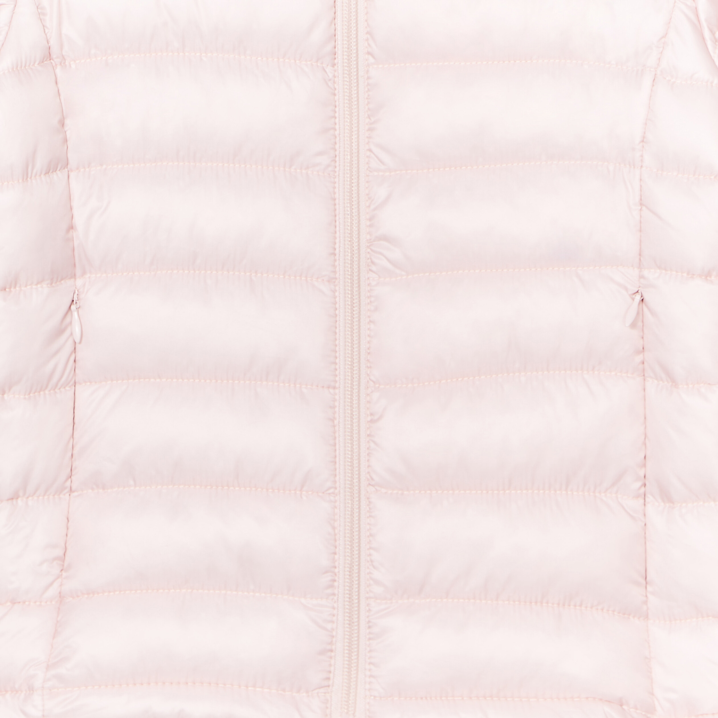doudoune legere zippee a capuche rose clair fille Doudoune légère zippée à capuche rose clair fille
