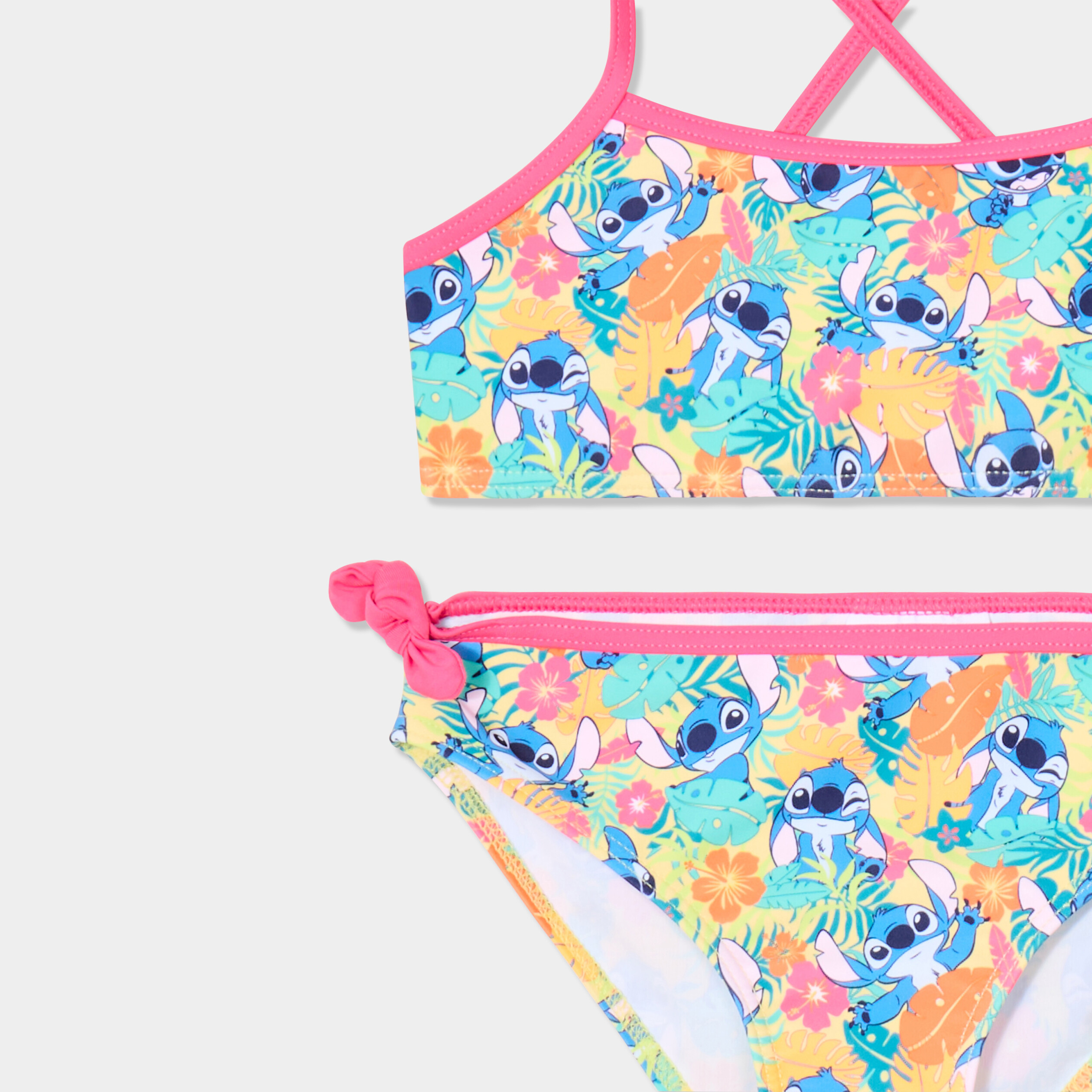 maillot de bain 2 pieces stitch multicolore fille Maillot de bain 2 pièces Stitch multicolore fille
