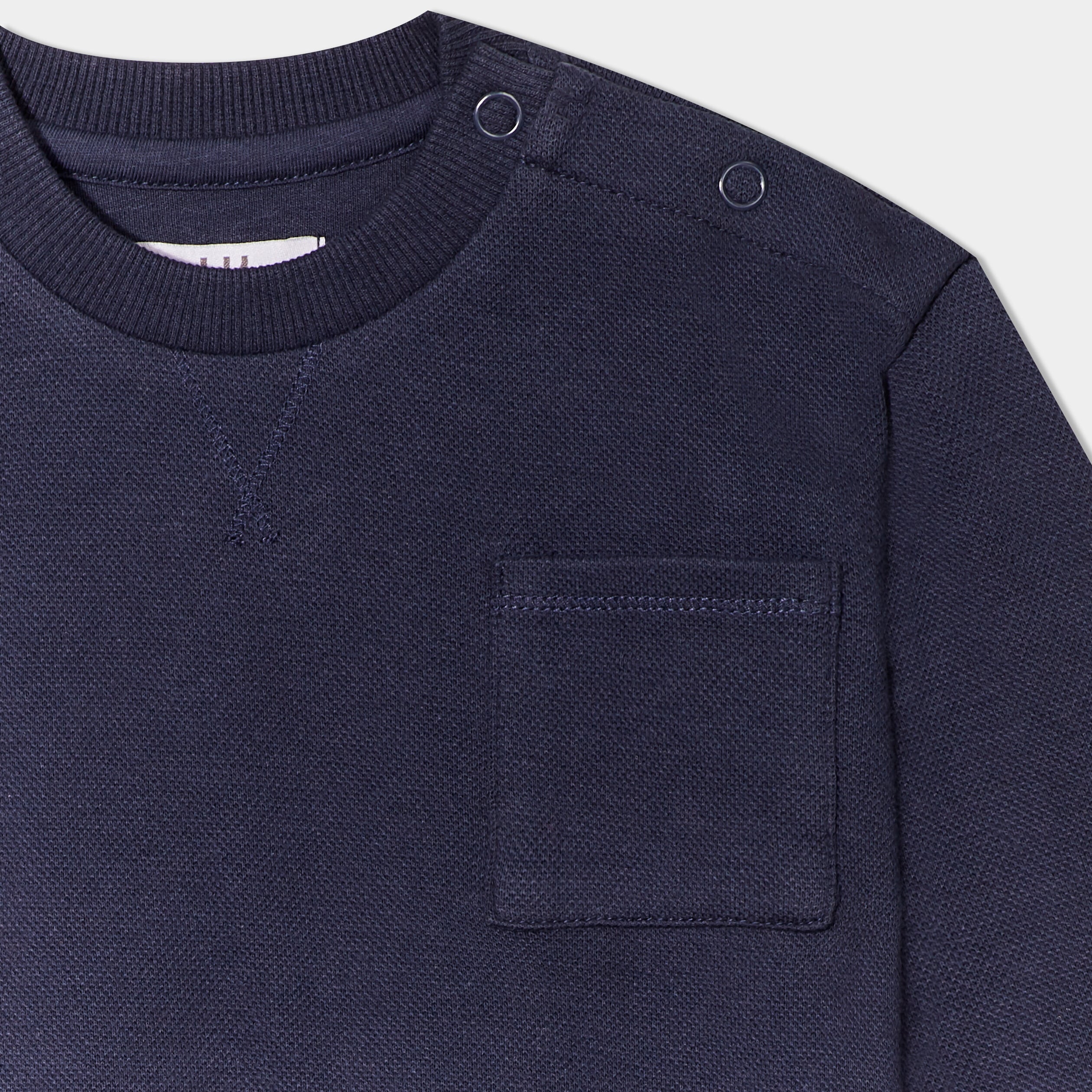 Petit Bateau Pull Bébé Garçon à Manches Longues - Marinière En Laine Et Coton