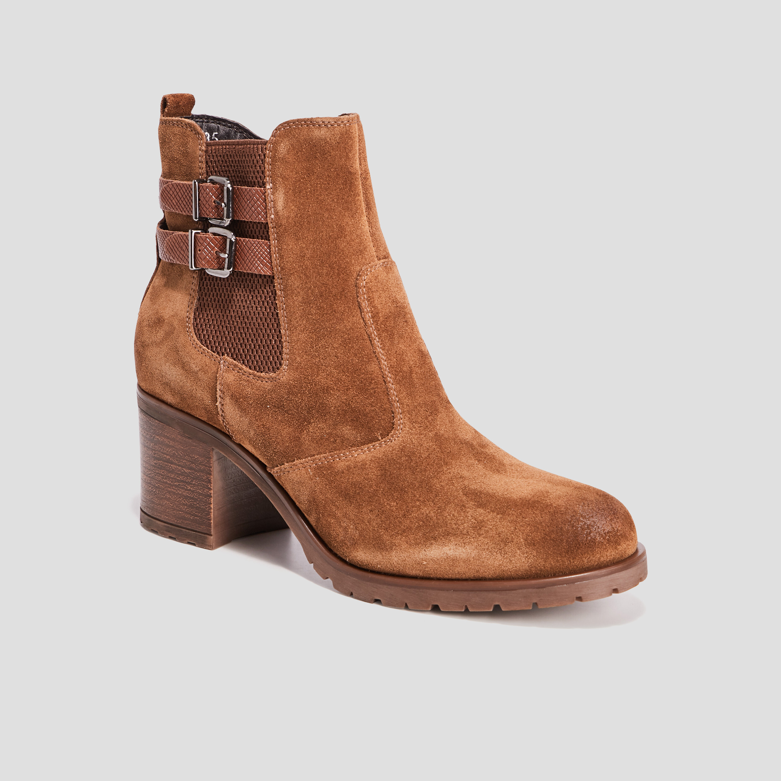 bottines en cuir marron femme Bottines en cuir marron femme
