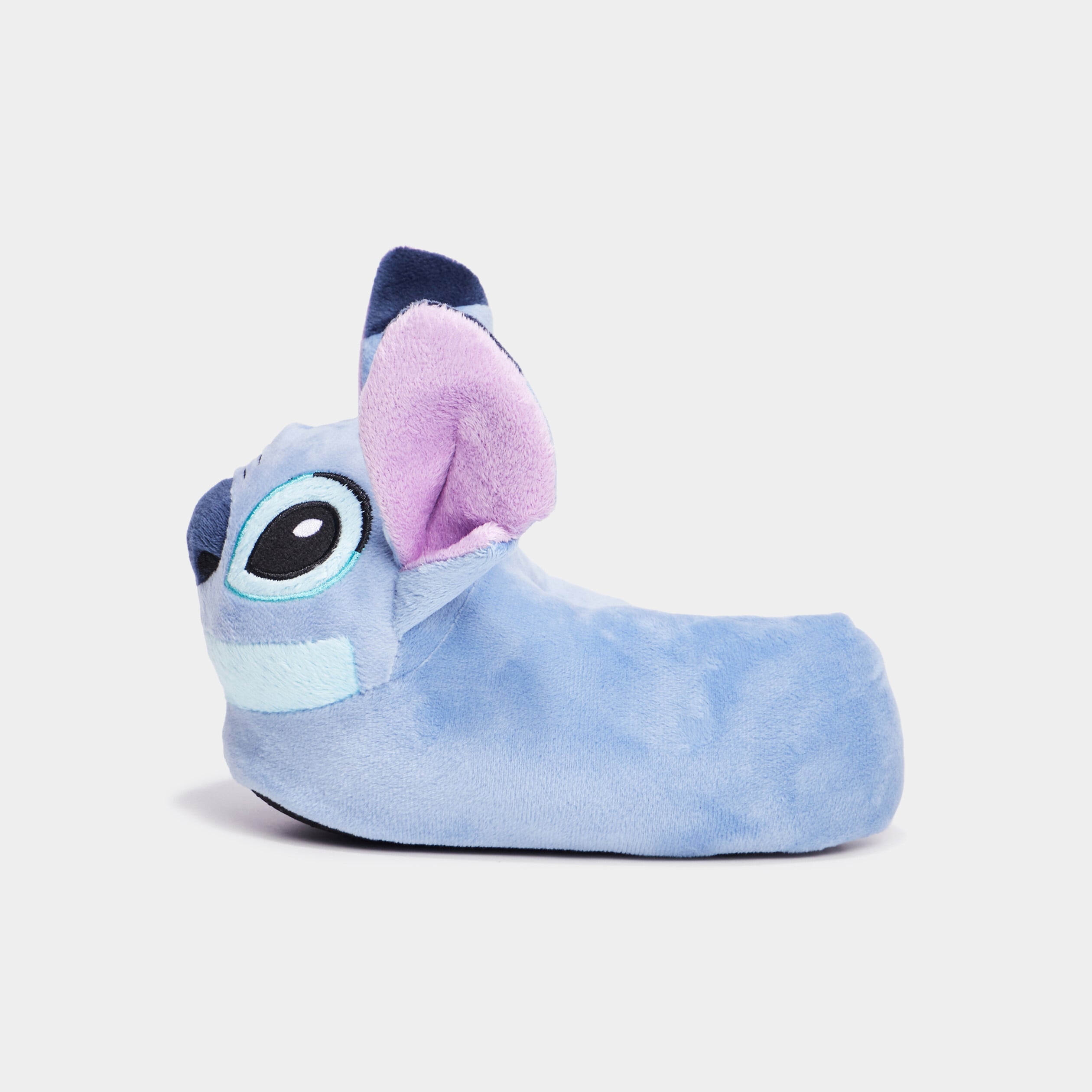 Chaussons aspect velours Stitch bleu fille