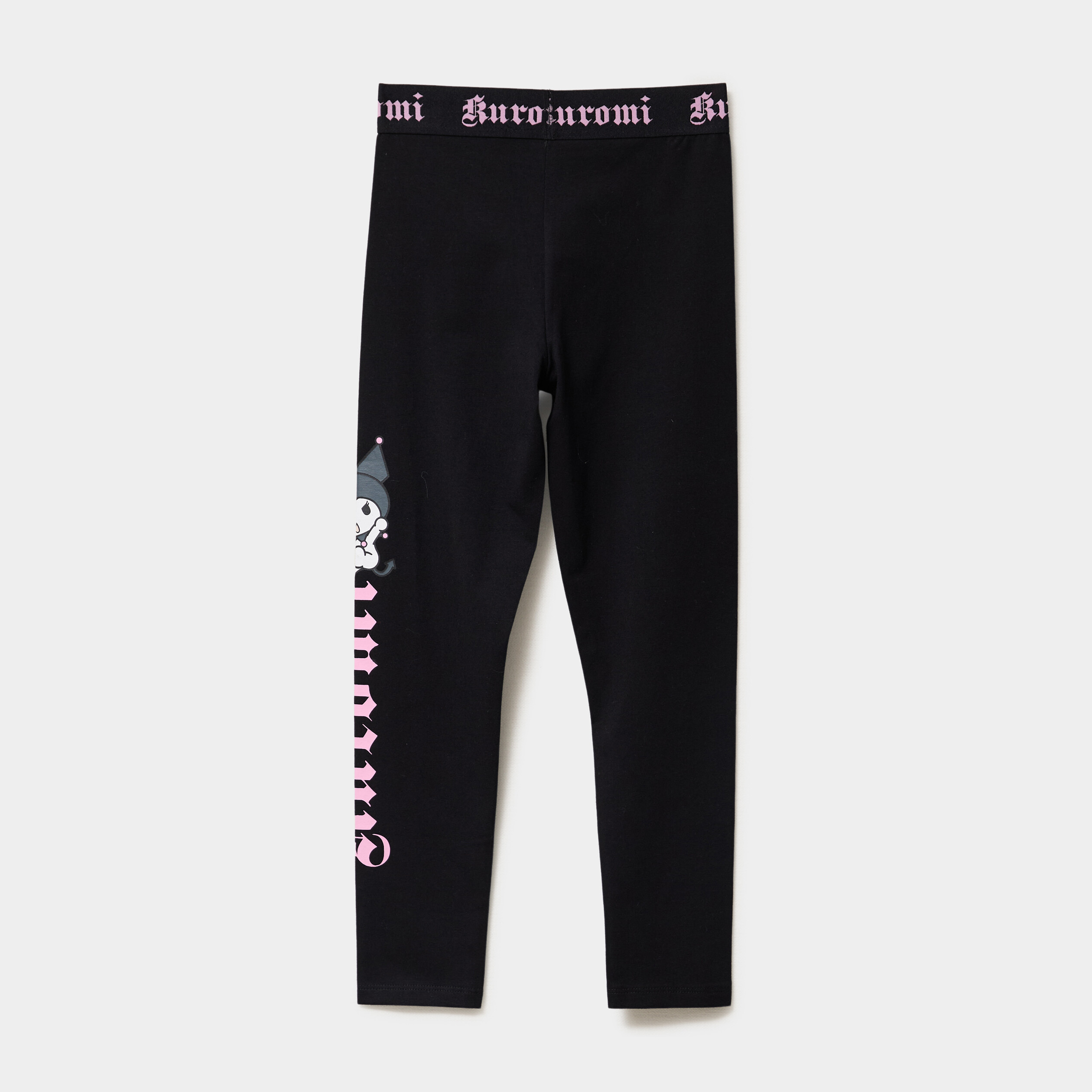 legging coton hello kitty kuromi noir fille Legging coton Hello Kitty Kuromi noir fille