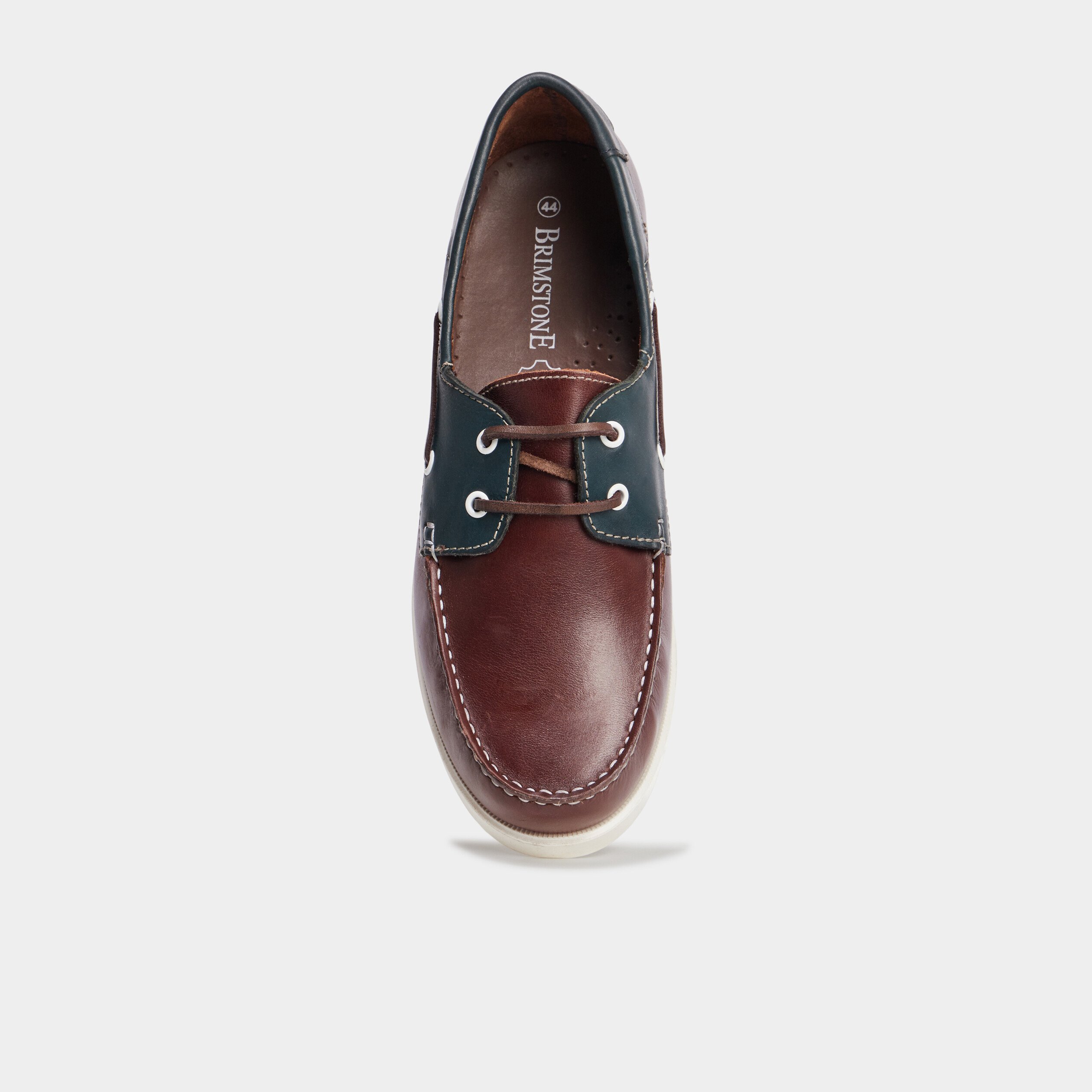 chaussures bateau en cuir multicolore homme Chaussures bateau en cuir multicolore homme
