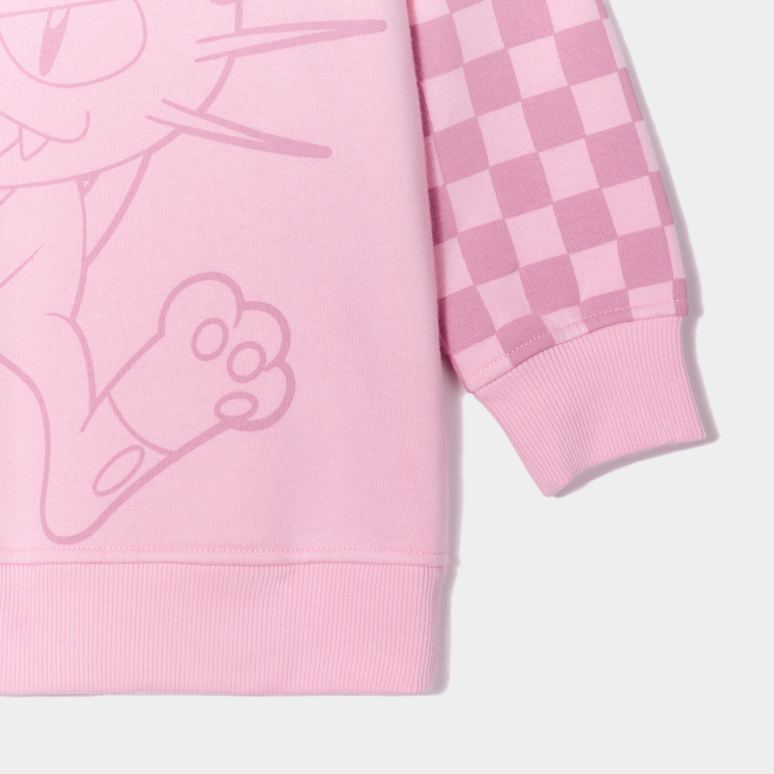 Sweat à capuche hoodie Pokémon Miaouss rose fille