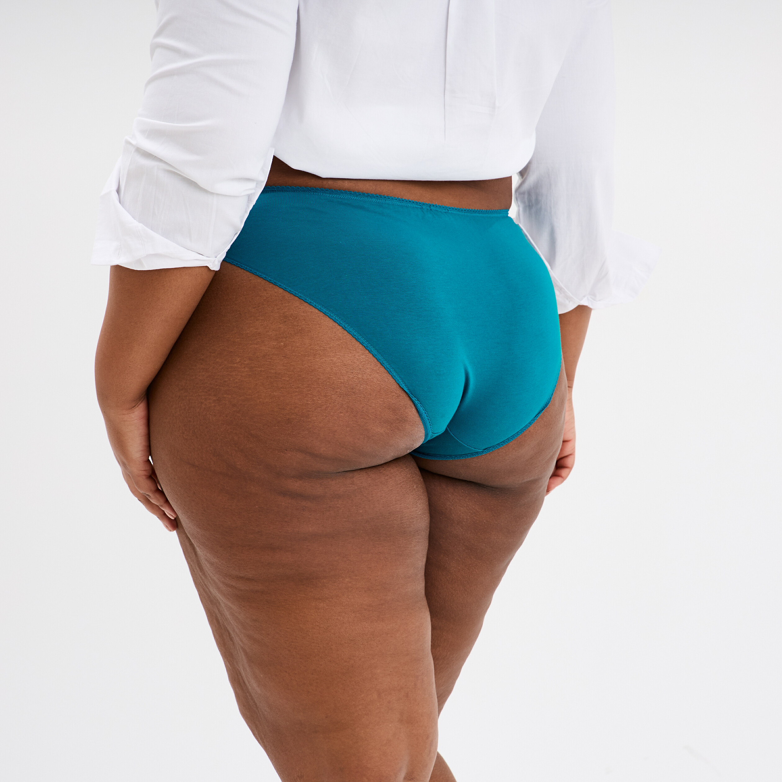 culotte empiecements dentelle bleu canard femmegt Culotte empiècements dentelle bleu canard femme grande taille