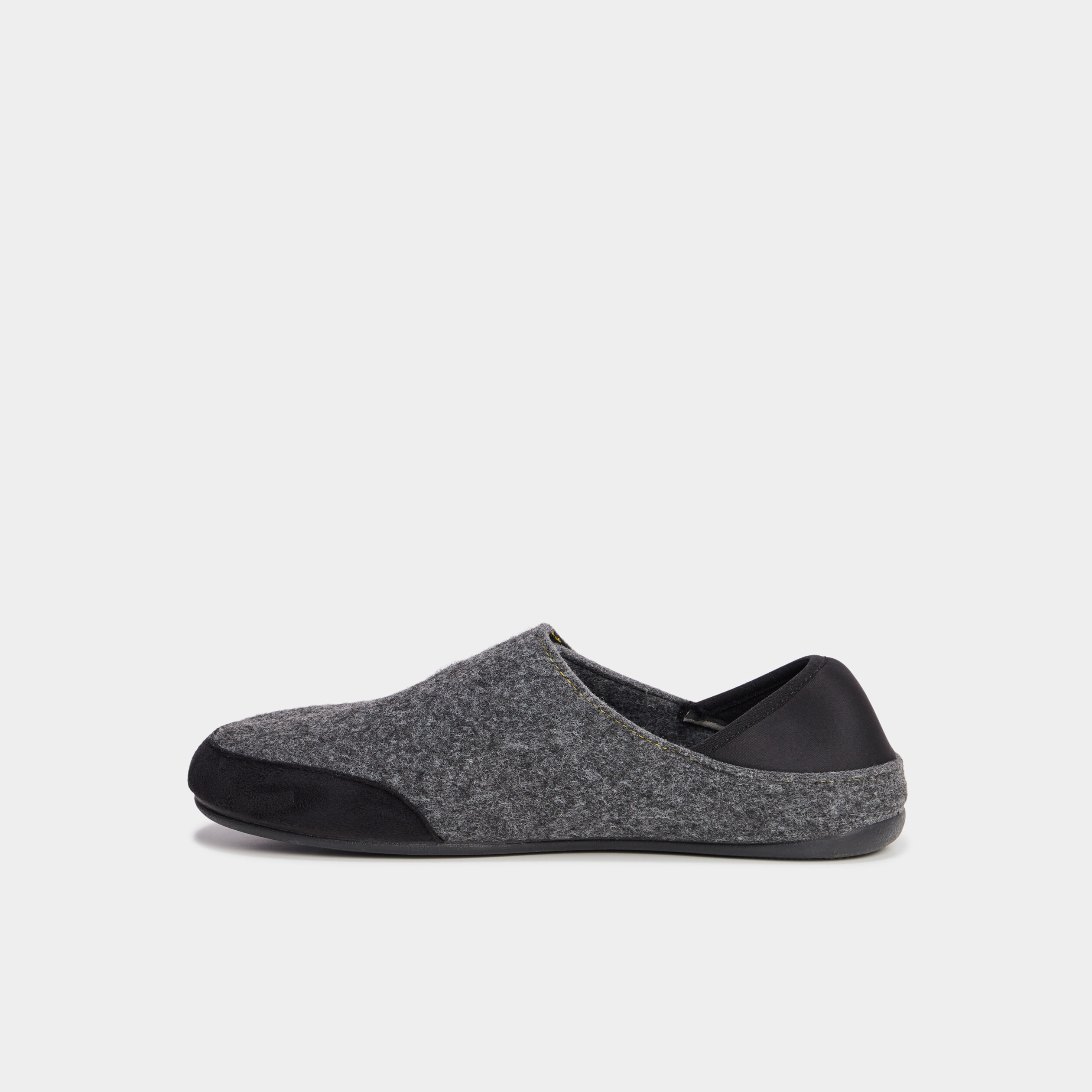 chaussons avec fermeture a scratch gris homme Chaussons avec fermeture à scratch gris homme