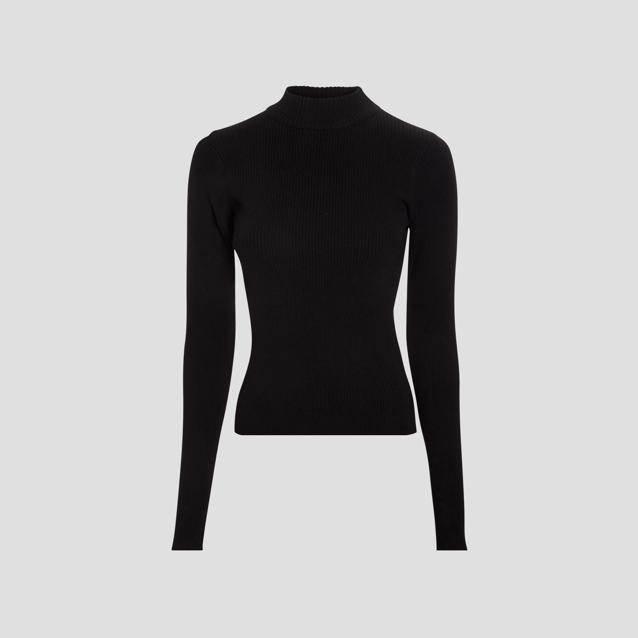 pull avec col montant noir femme Pull avec col montant noir femme
