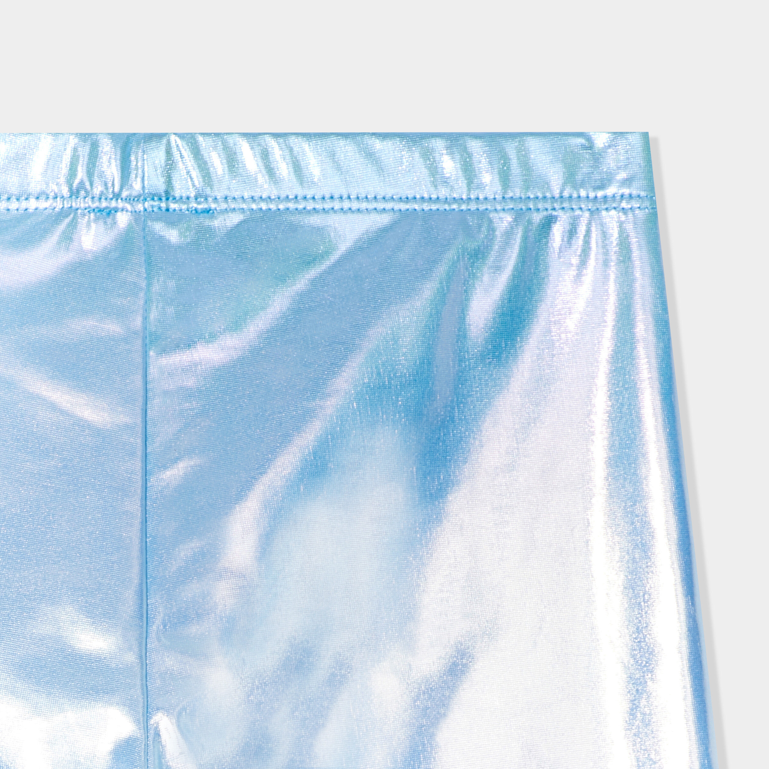 legging cycliste irridescent bleu clair fille Legging cycliste irridescent bleu clair fille