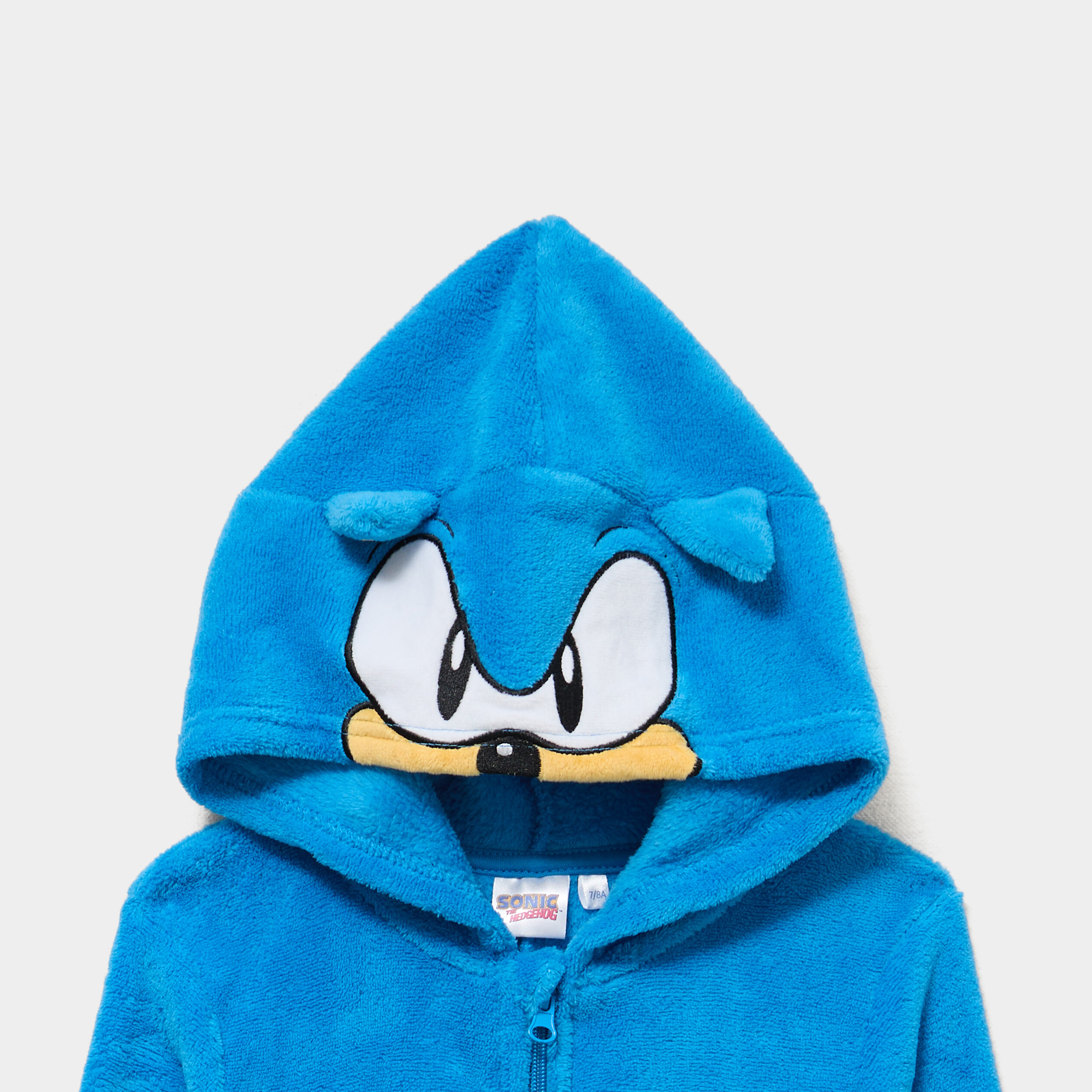 Combinaison de pyjama Sonic bleu gar&ccedil;on