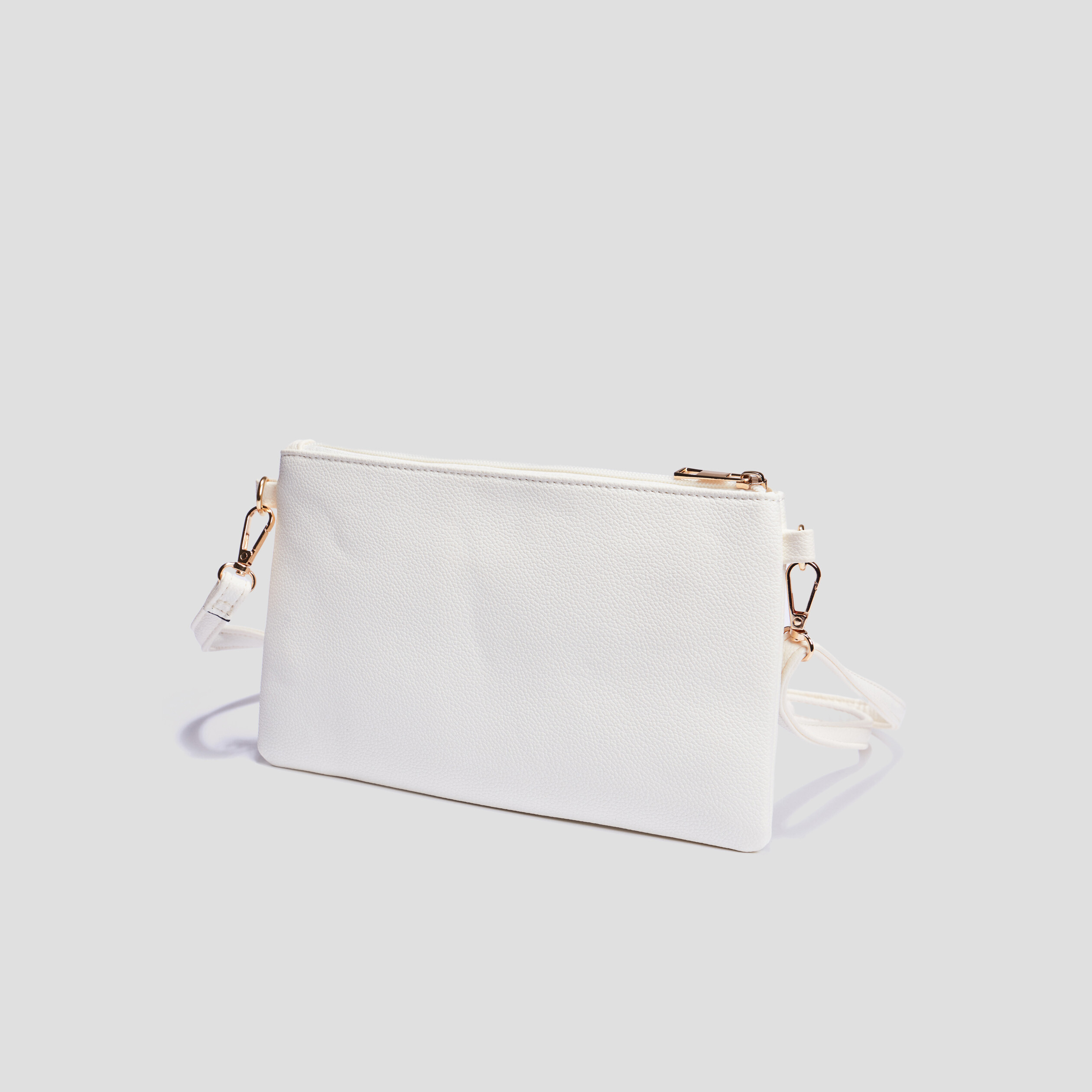 sac pochette en bandouliere blanc femme Sac pochette en bandoulière blanc femme