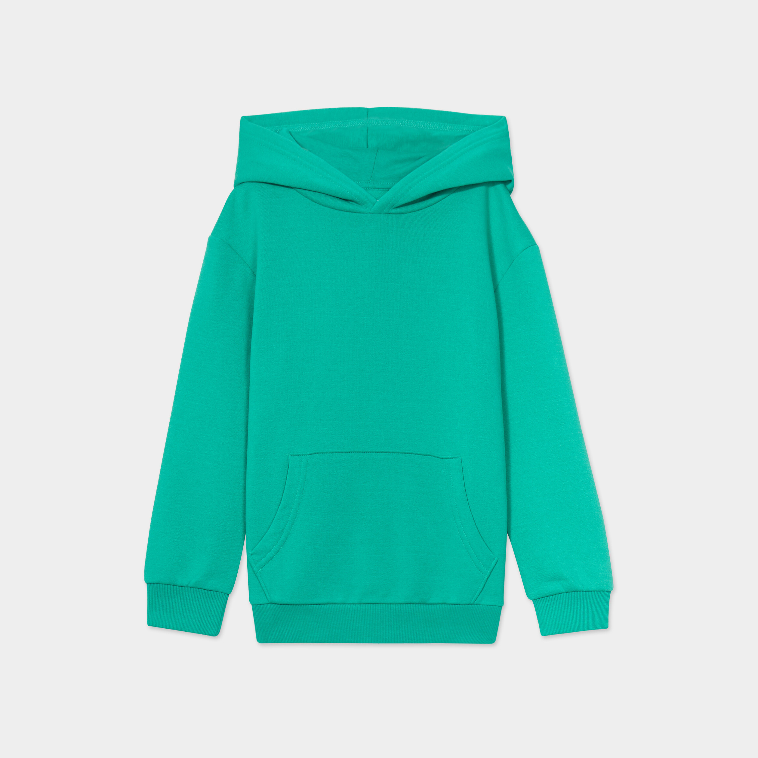 Sweat à capuche hoodie oversize vert menthe garçon