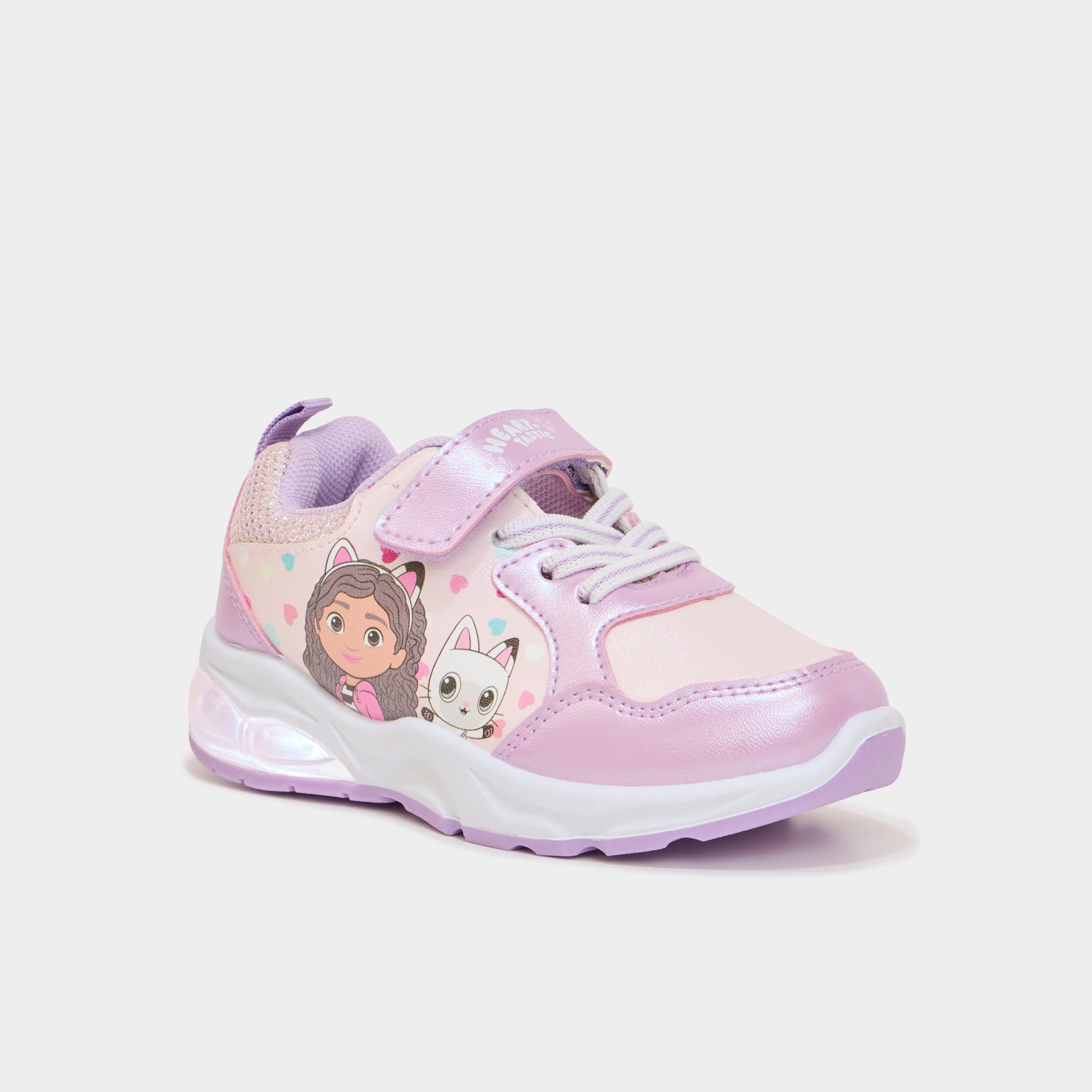 Baskets running lumineuses Gabby rose fille