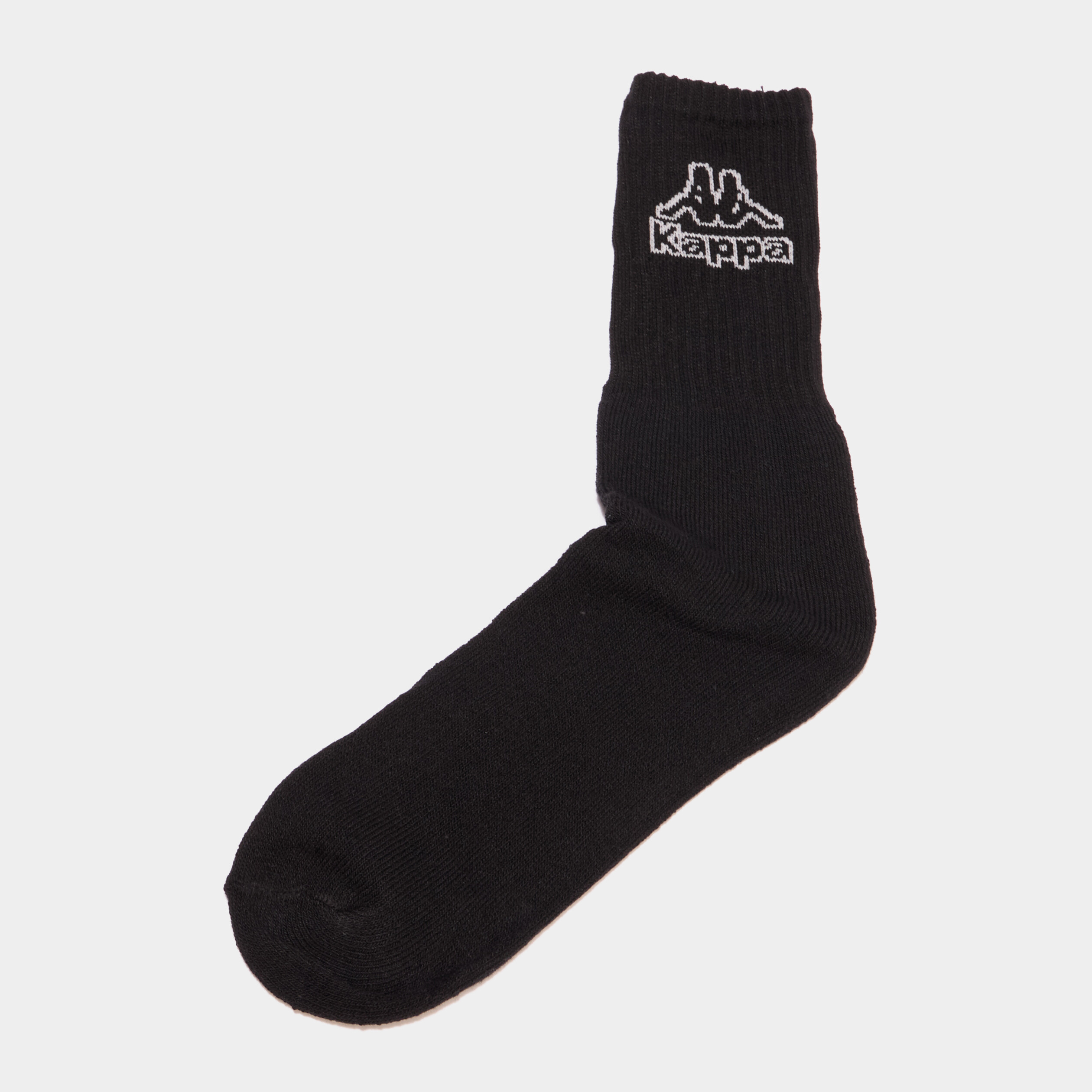 Lot 3 paires chaussettes sport Kappa noir homme