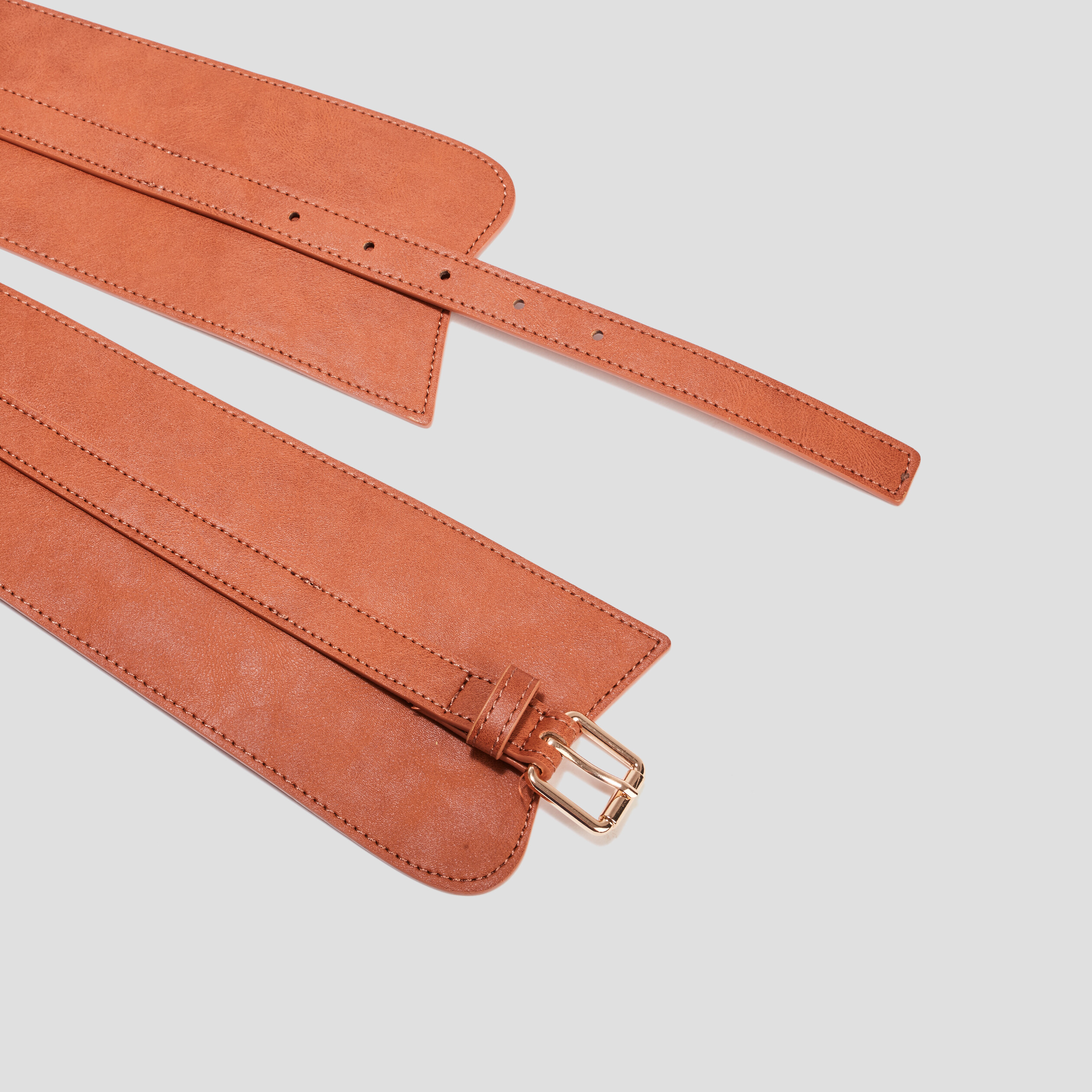 ceinture large avec boucle camel femme Ceinture large avec boucle camel femme