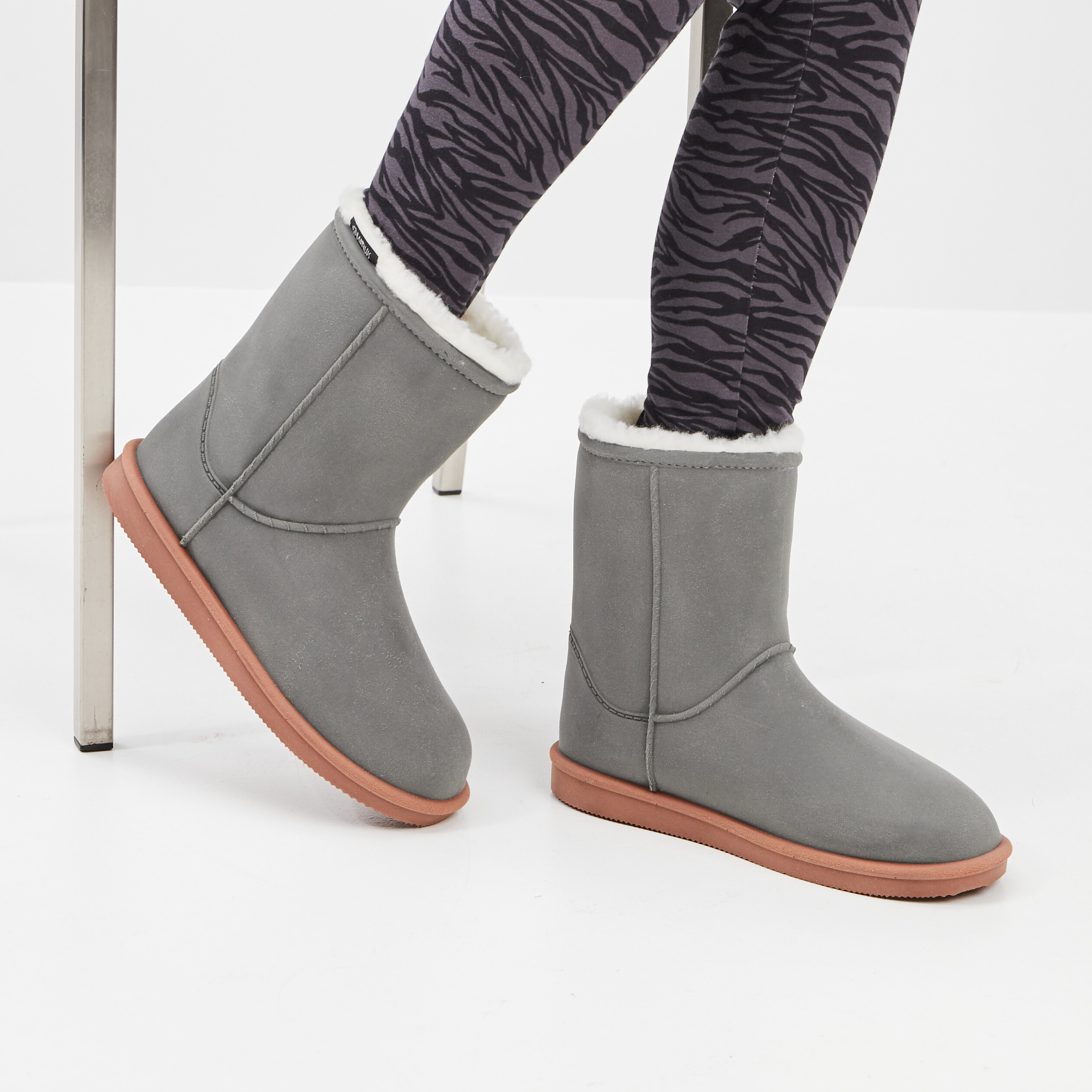 chaussea bottines fourrées