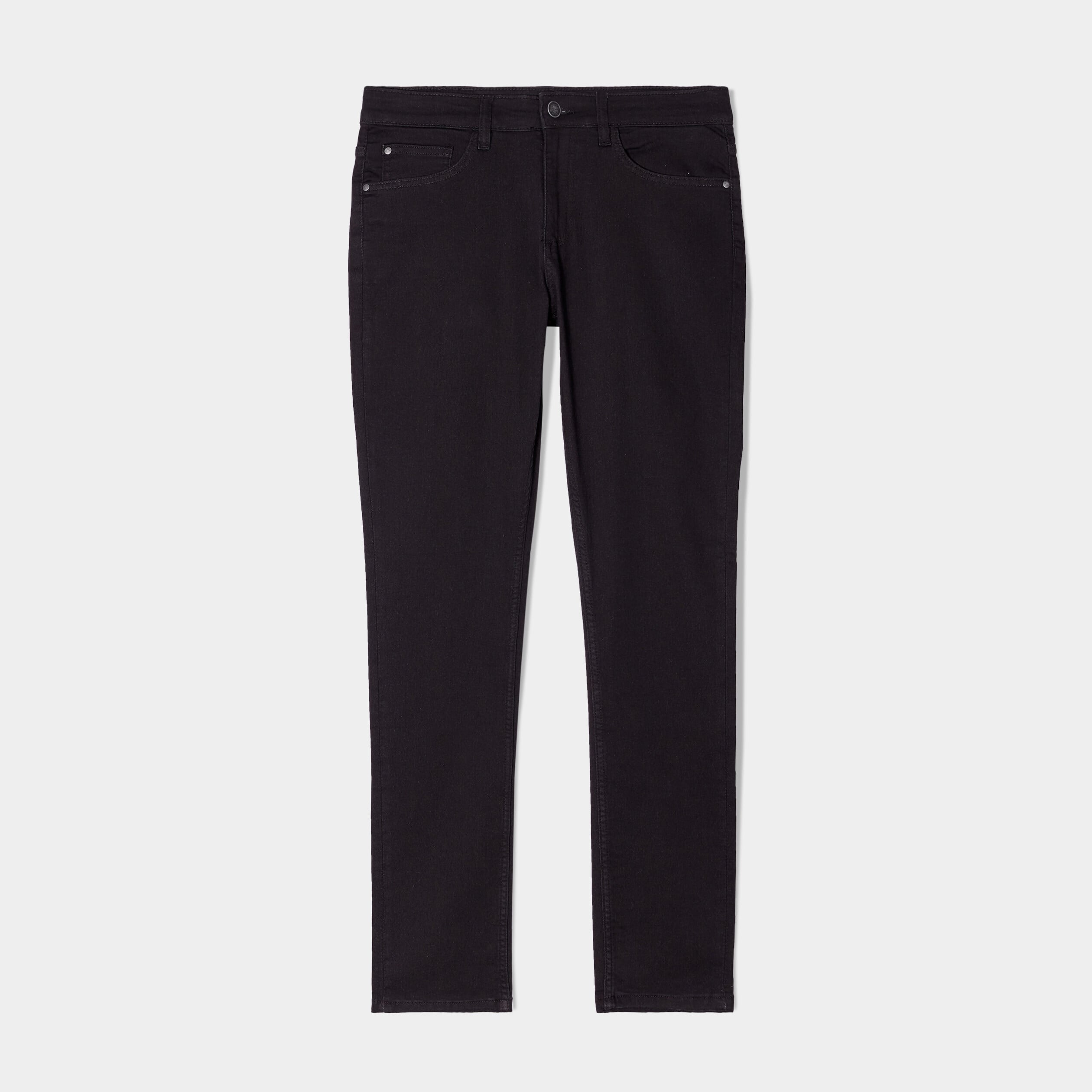 Jean stretch coupe slim denim noir homme