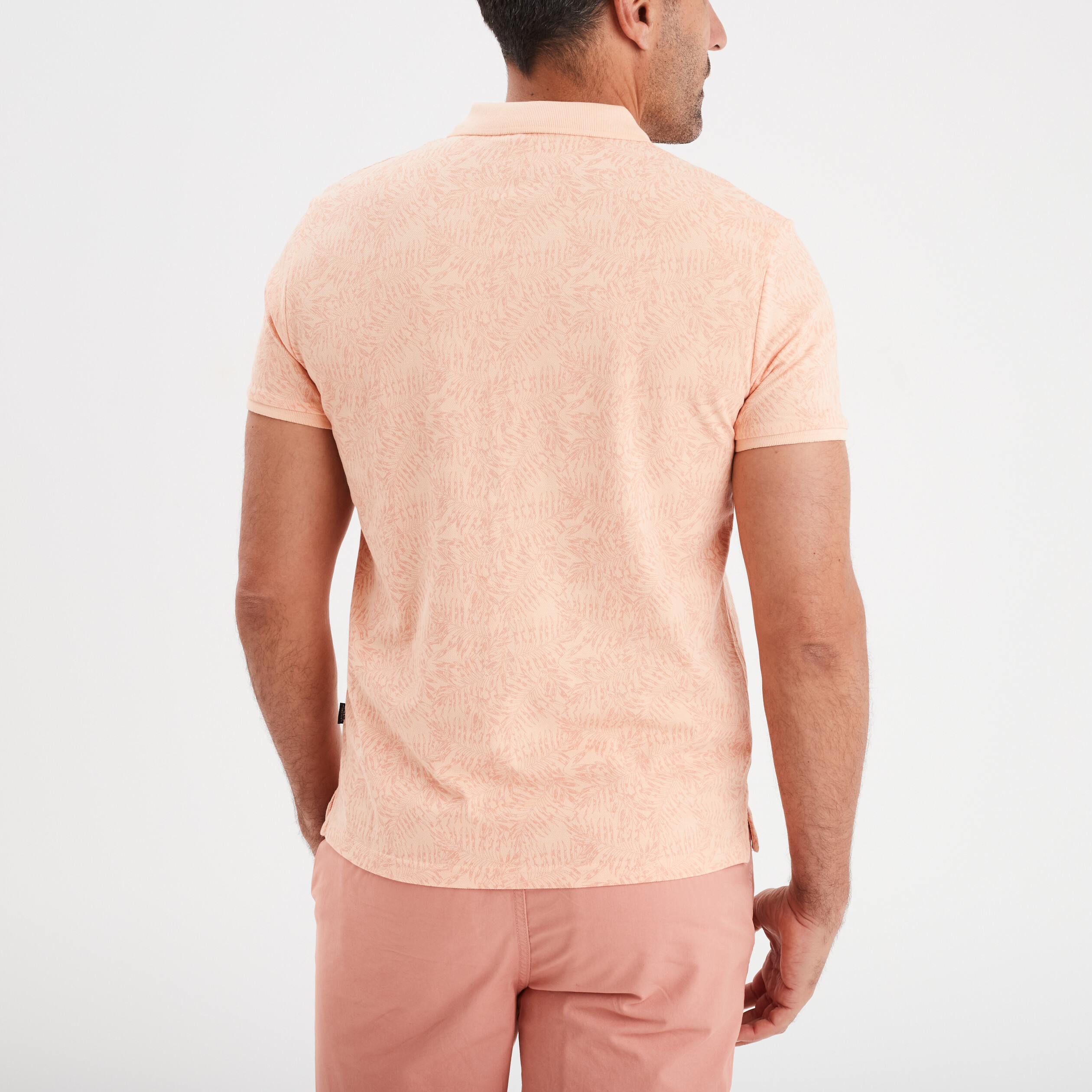 polo manches courtes creeks rose saumon homme Polo manches courtes Creeks rose saumon homme