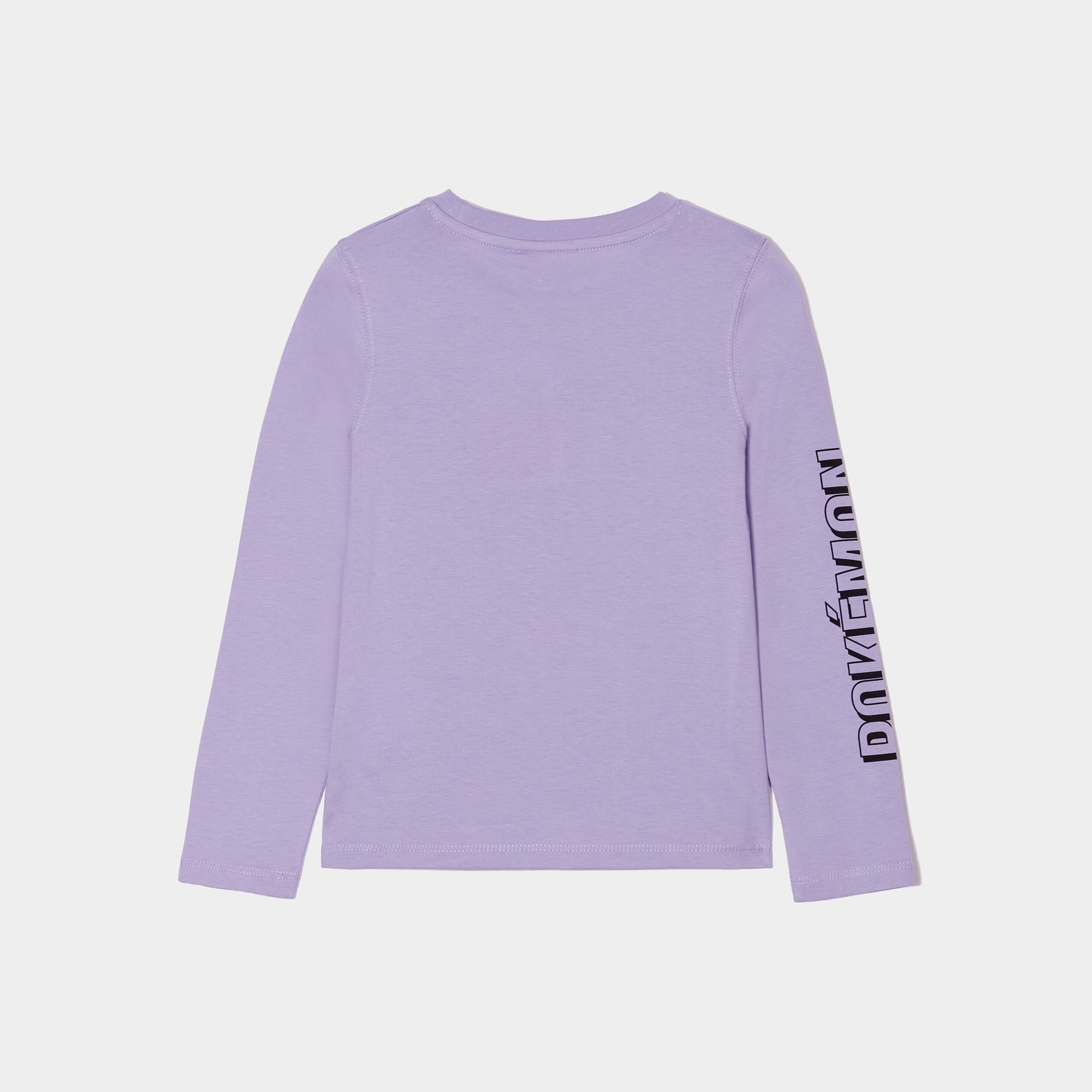 t shirt manches longues pokemon miaouss parme fille T-shirt manches longues Pokémon Miaouss parme fille