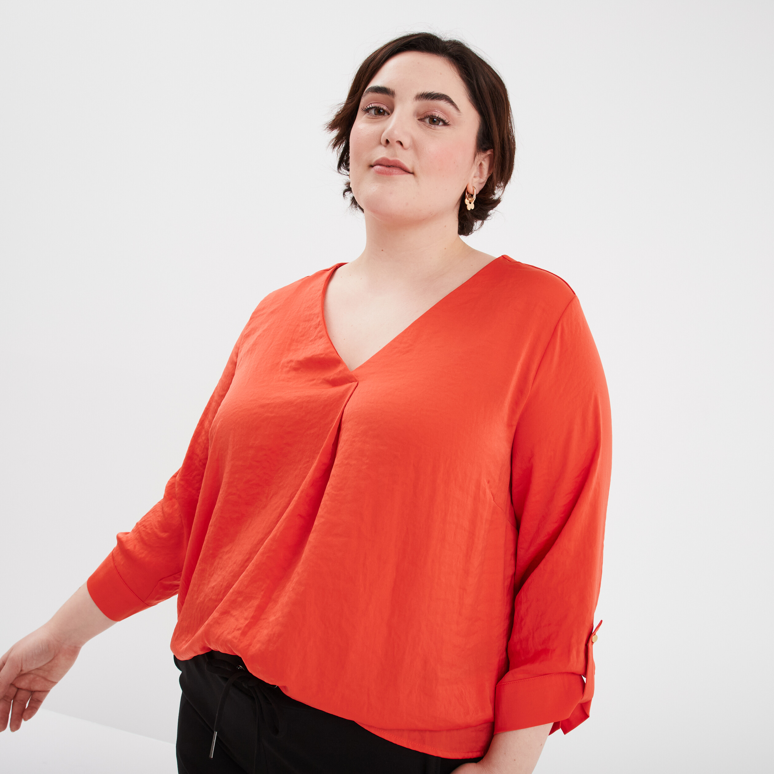 Tunique, chemisier, blouse grande taille femme pas cher La Halle