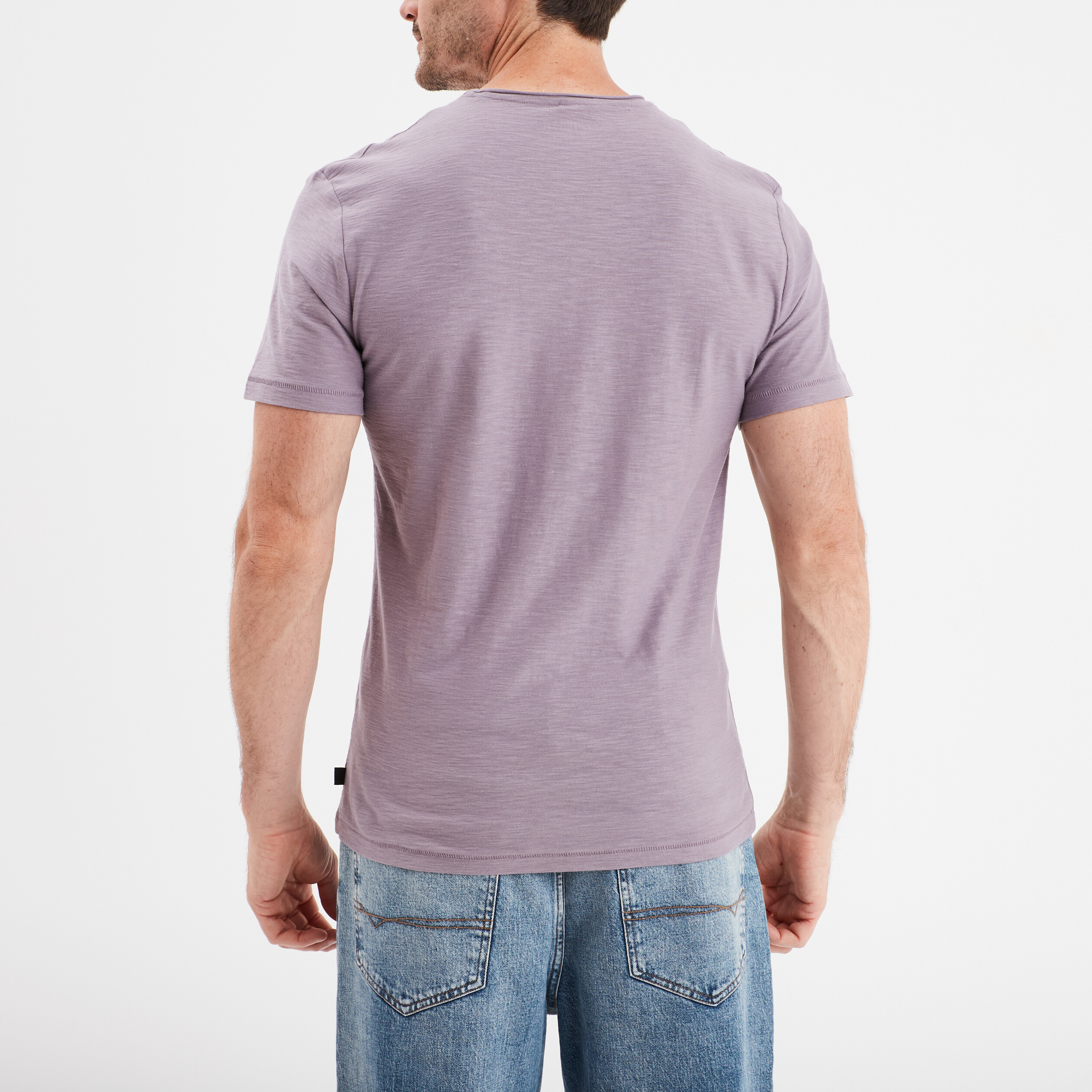 t shirt coton col rond 1 poche liberto parme homme T-shirt coton col rond 1 poche Liberto parme homme