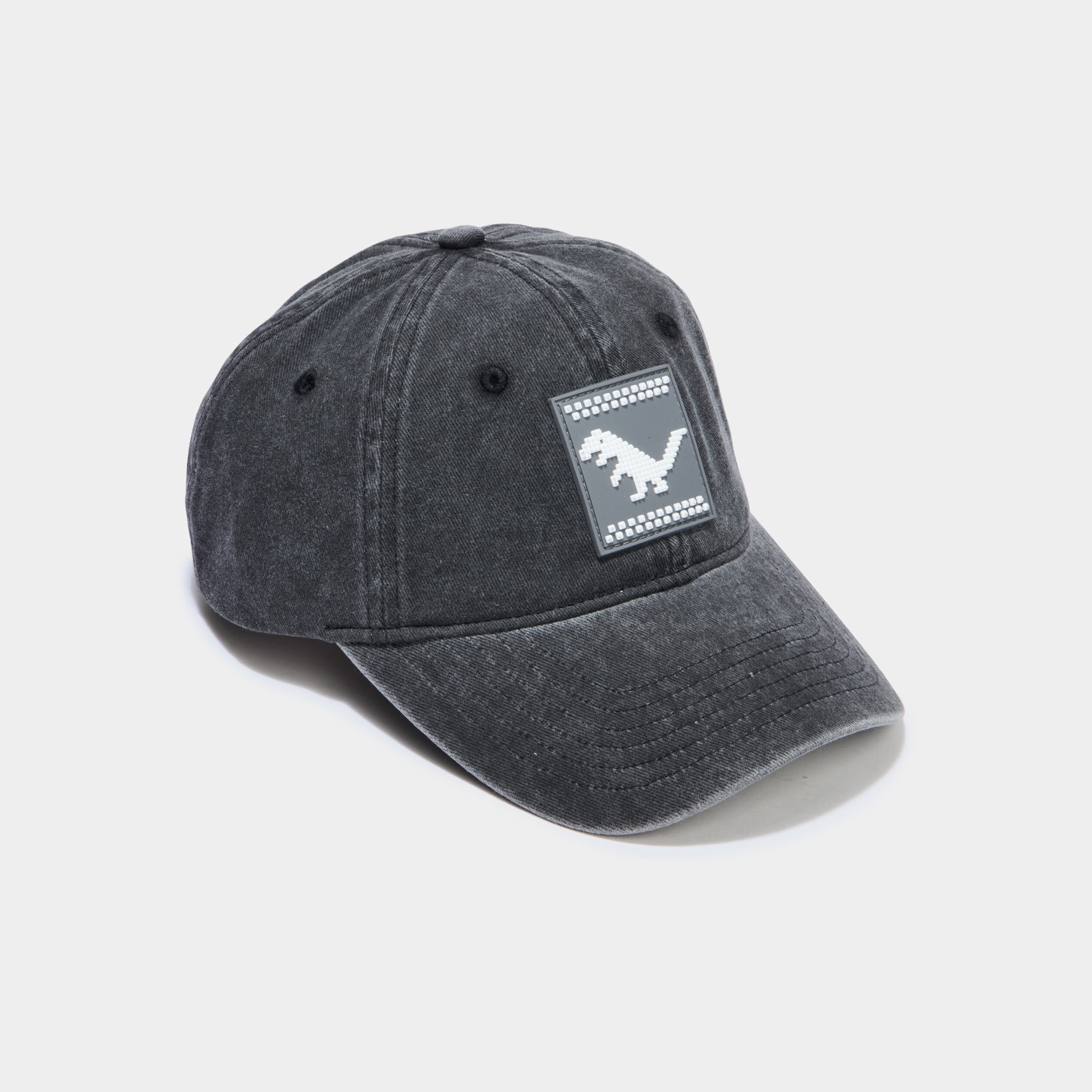Casquette en jean coton ajustable noir gar&ccedil;on