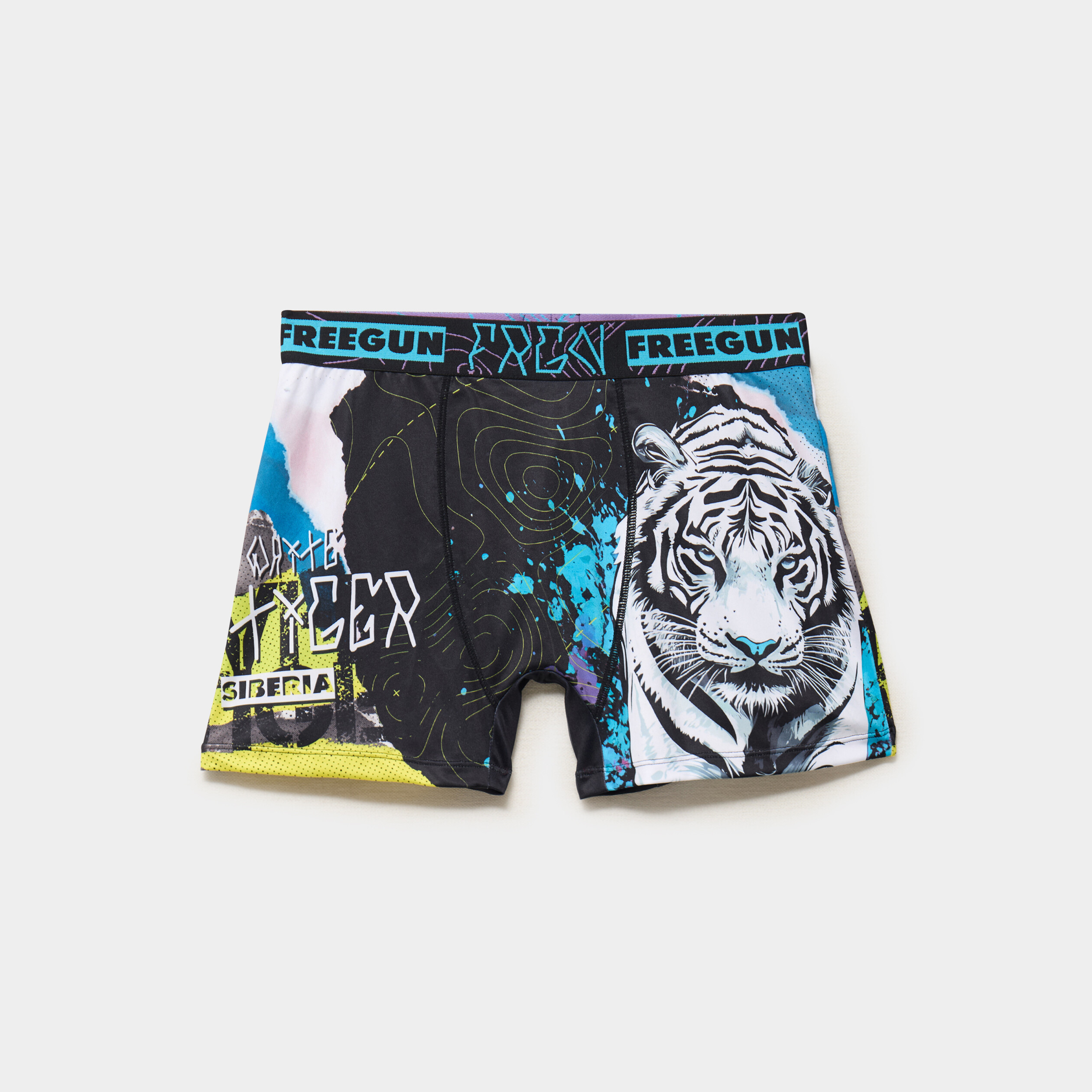 Boxer taille &eacute;lastiqu&eacute;e noir homme