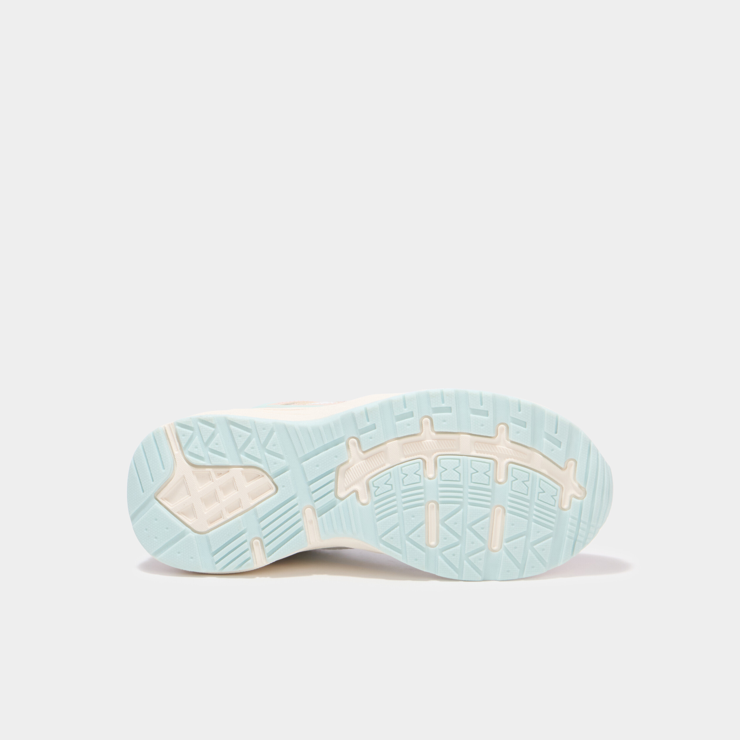 Baskets running m&eacute;moire de forme confort sable fille