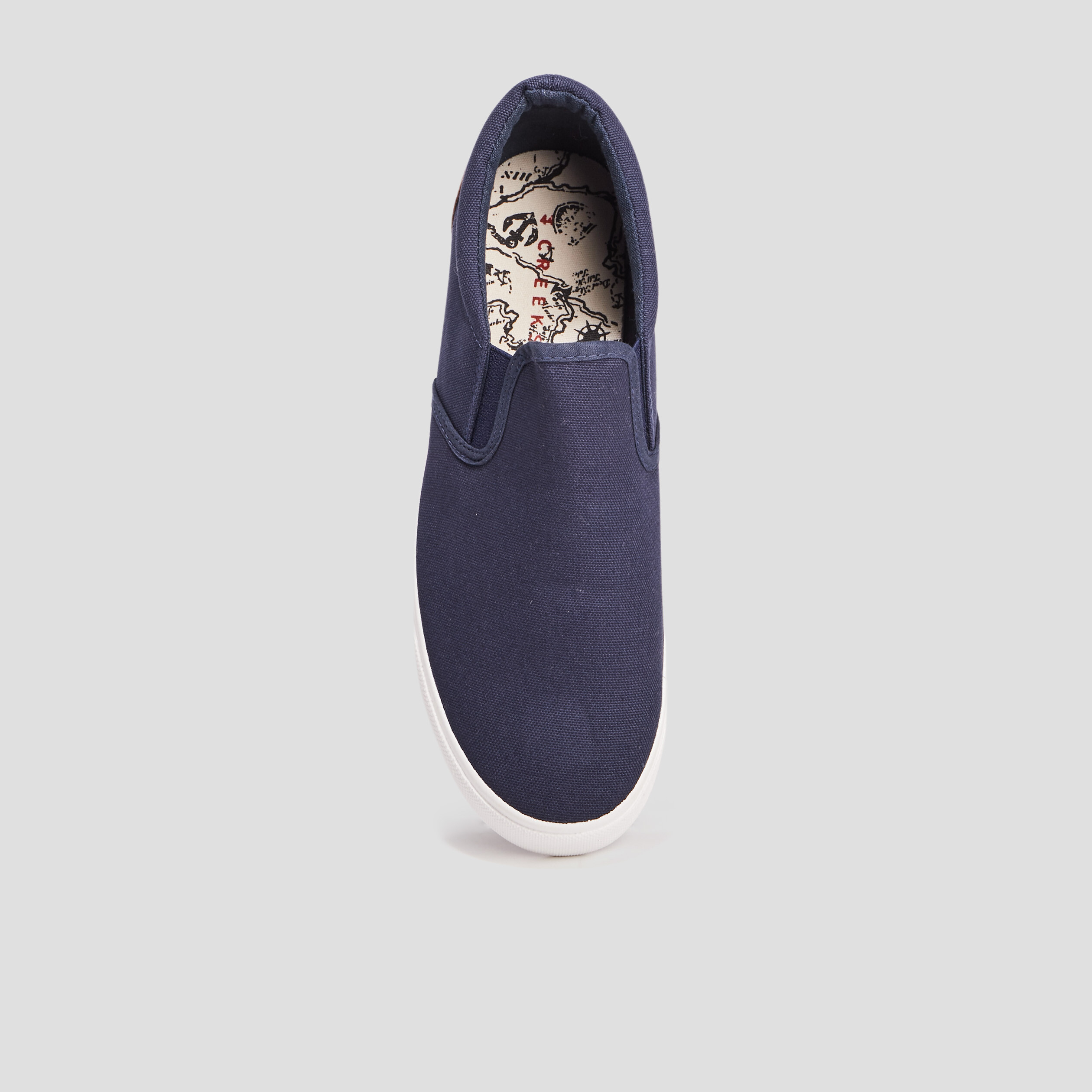 Tennis en toile Creeks bleu marine homme