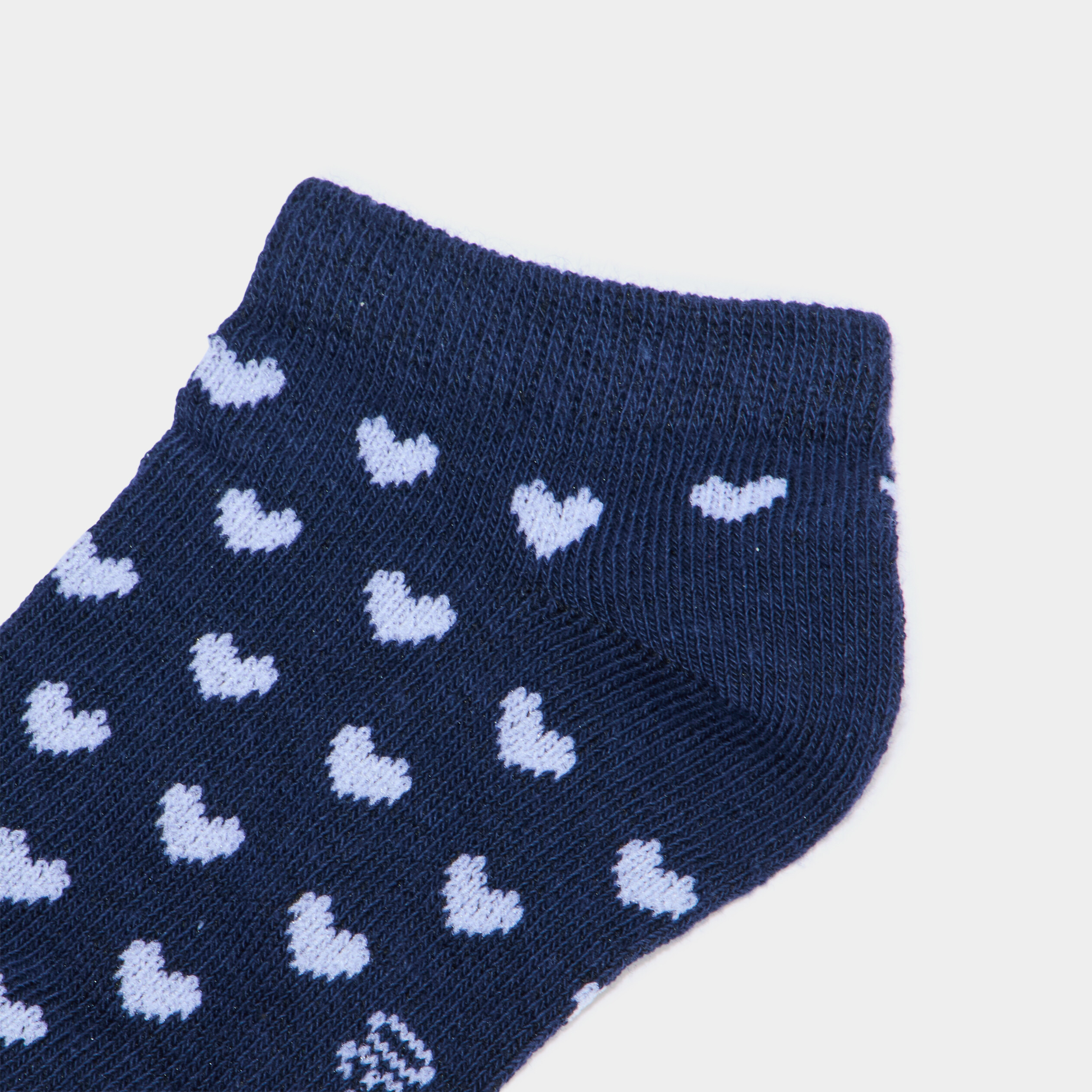 Lot 5 paires chaussettes invisibles multicolore fille