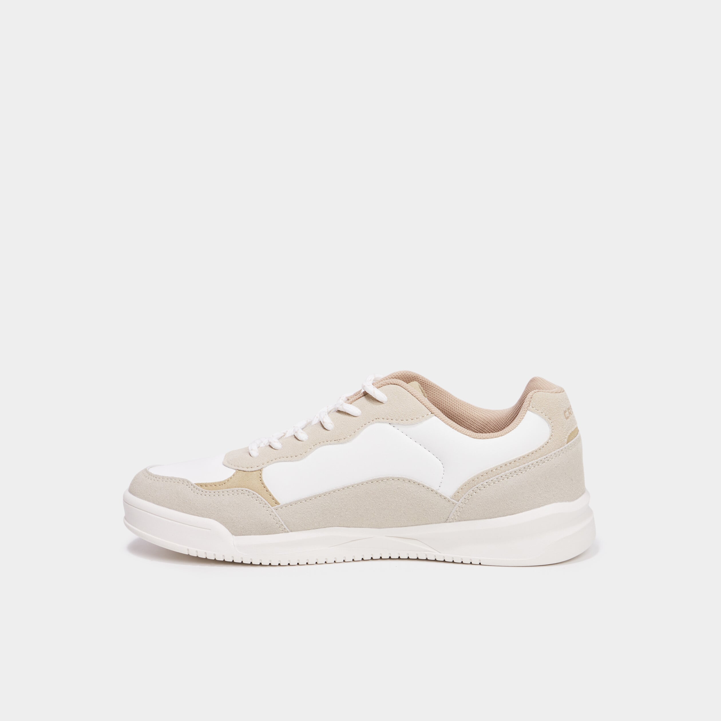 Baskets &agrave; lacets sable femme