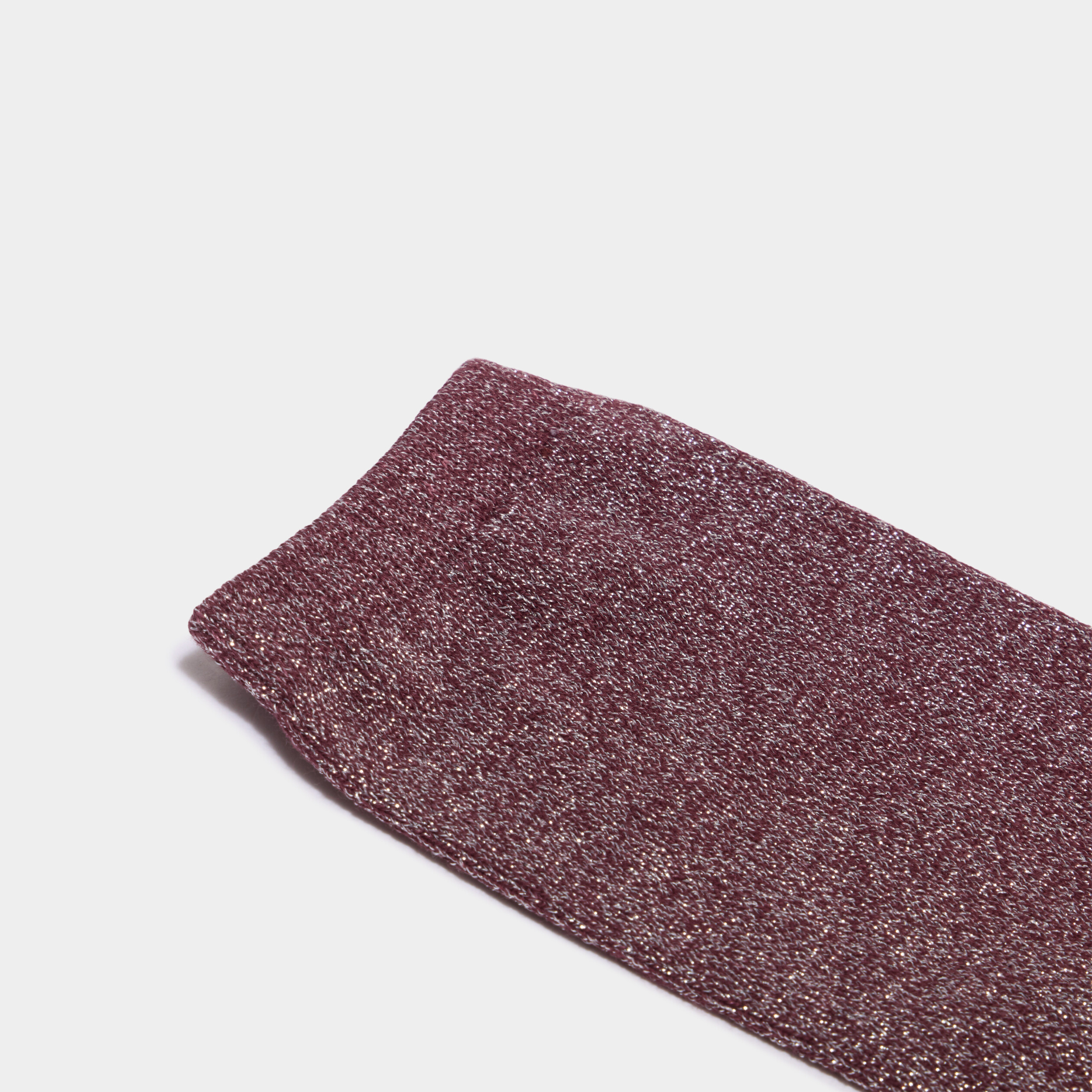 Lot 5 paires chaussettes bordeaux femme