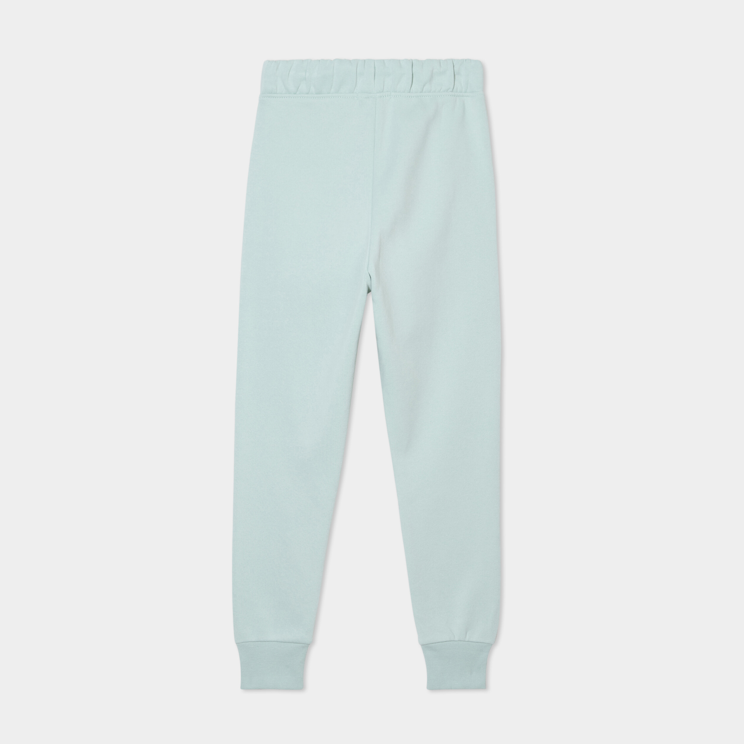 Pantalon de jogging molleton vert pastel gar&ccedil;on