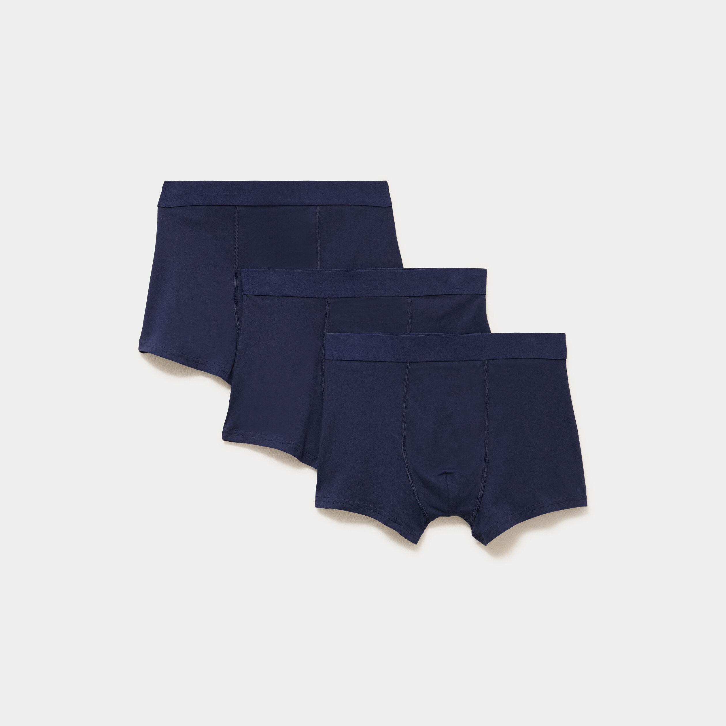 Lot 3 boxers bleu marine homme