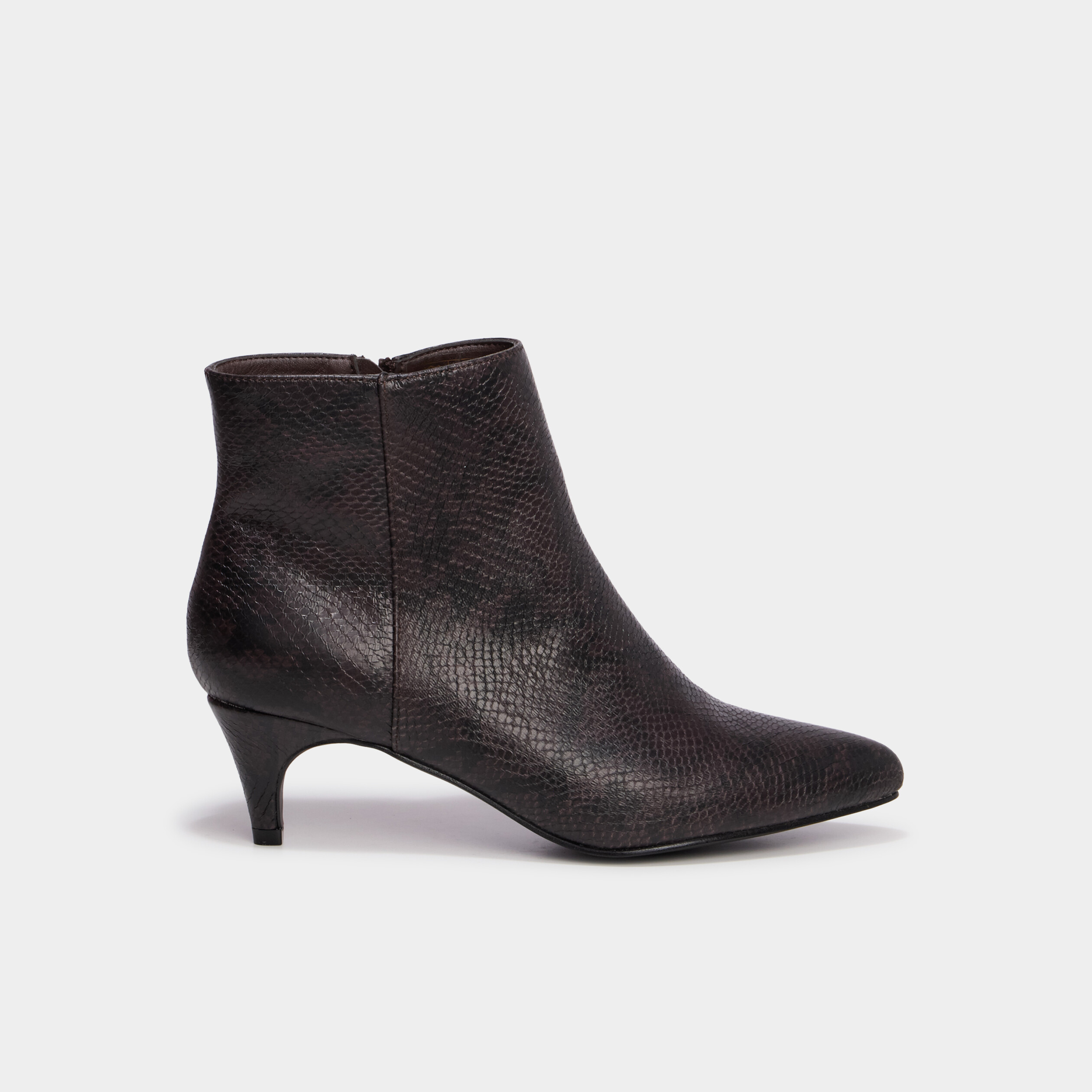 Boots vernies kitten heels multicolore femme