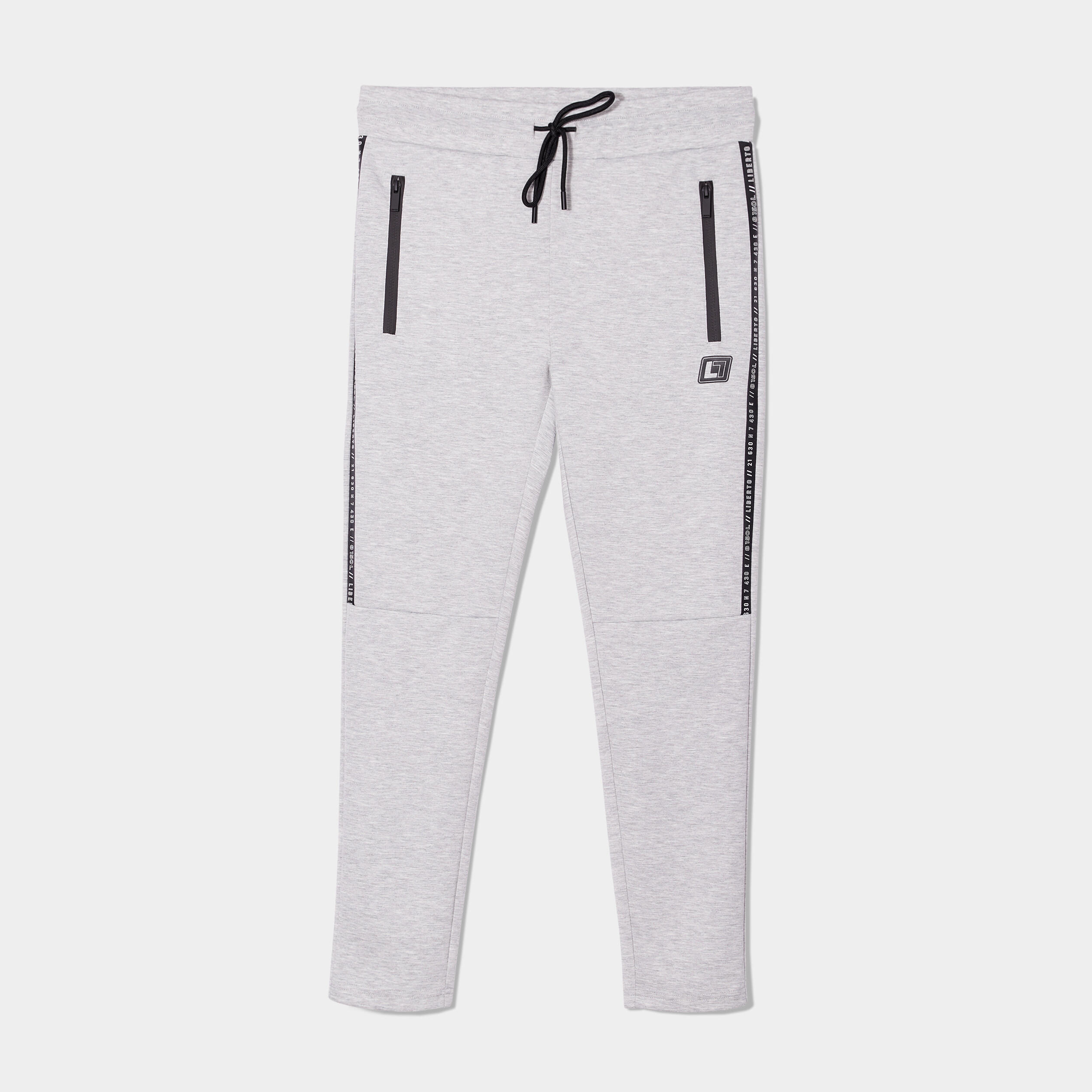 Pantalon de jogging stretch Liberto gris homme