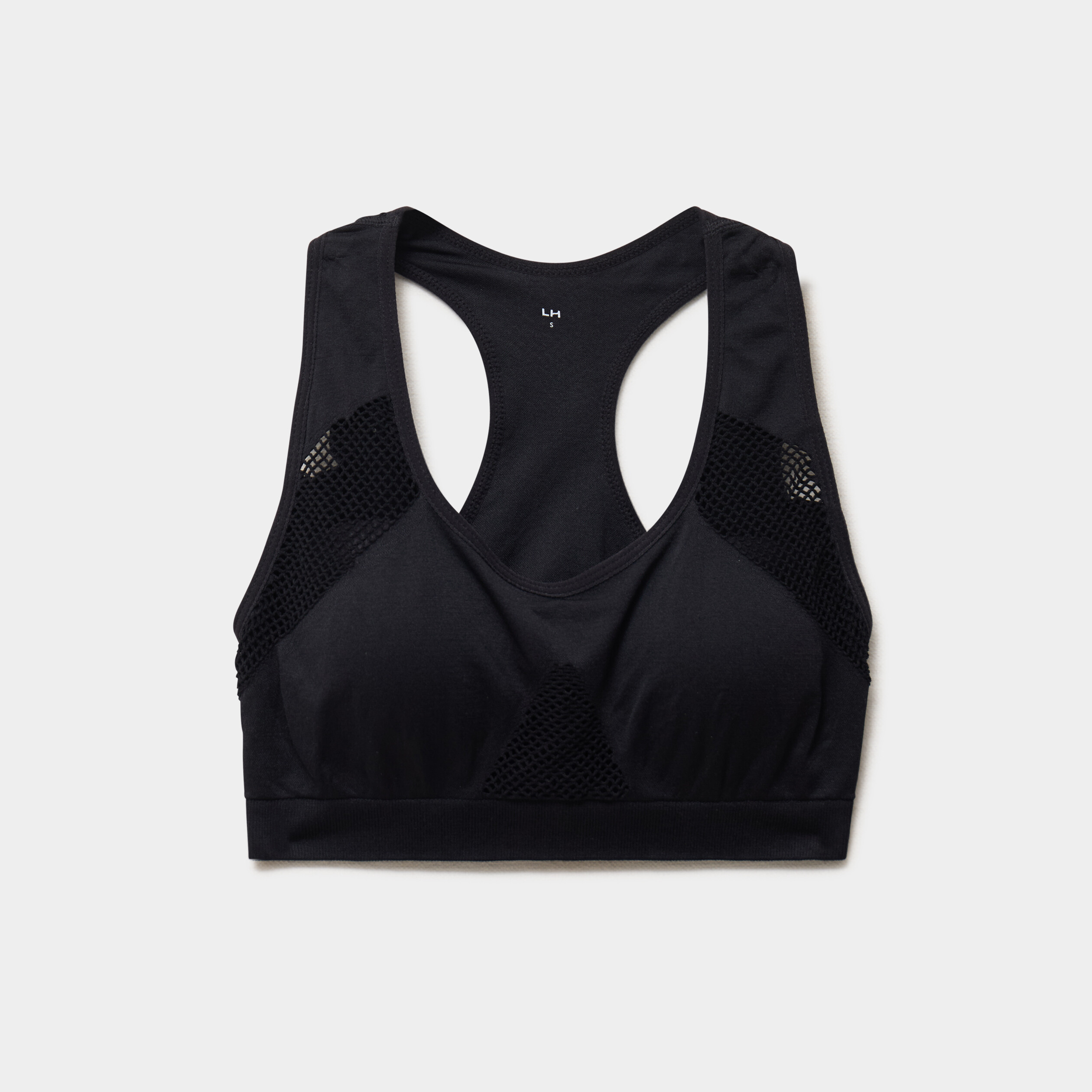 Brassi&egrave;re sport microfibre dos nageur noir femme