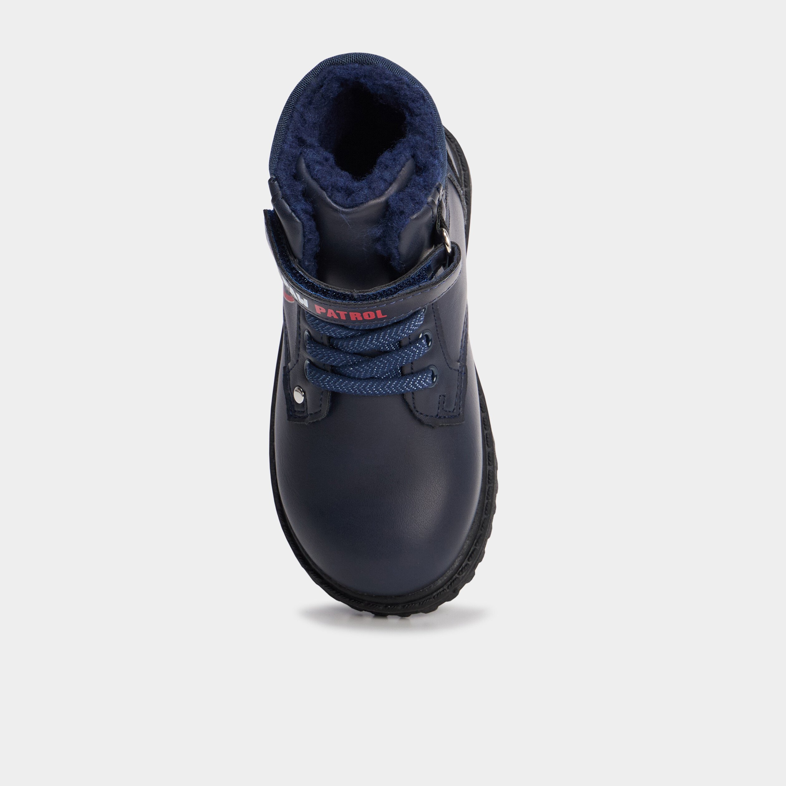 Boots fourrées Pat Patrouille bleu marine garçon