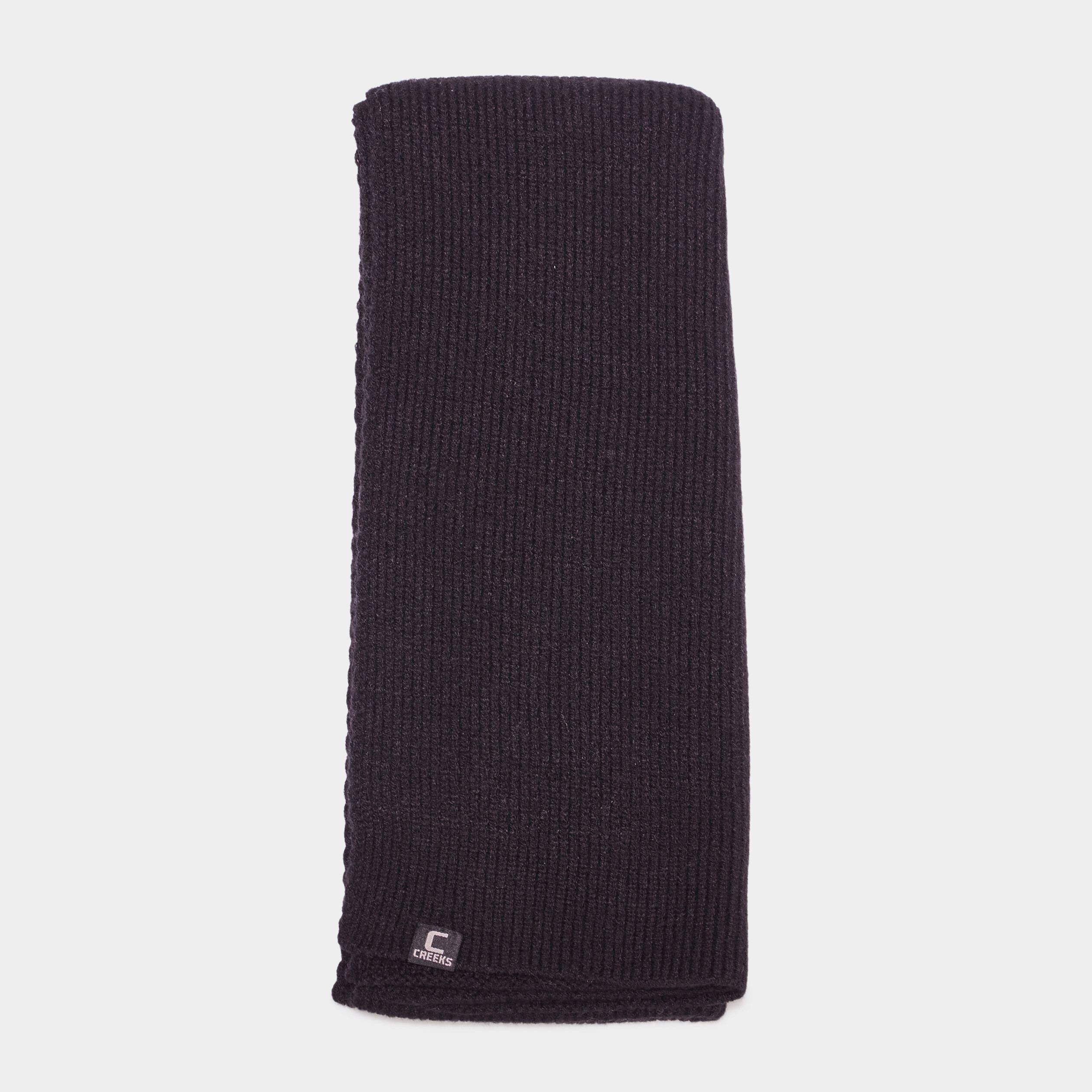 &Eacute;charpe tricot&eacute;e noir homme