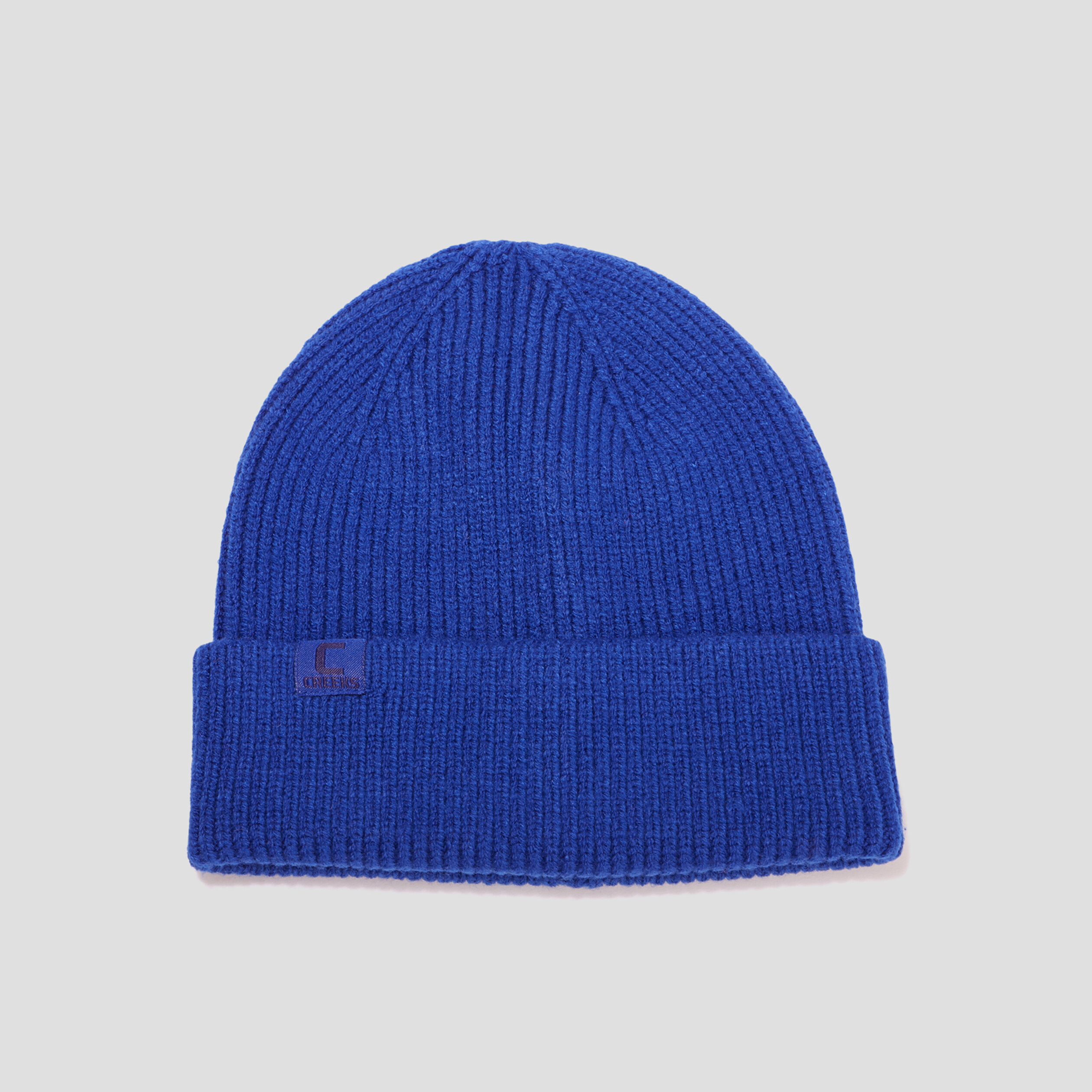 Bonnet tricoté Creeks bleu roi femme