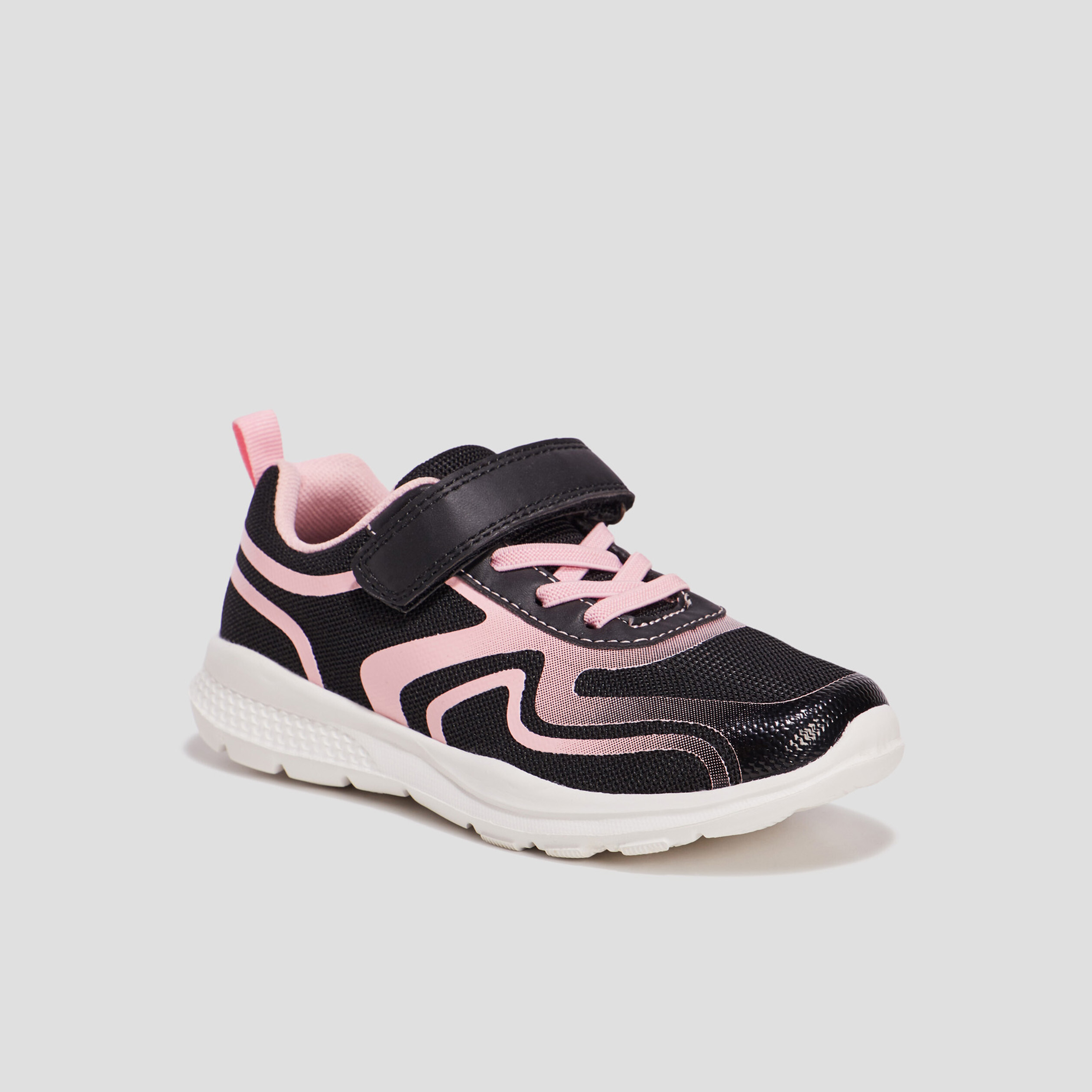 runnings a lacets creeks noir fille Runnings à lacets Creeks noir fille