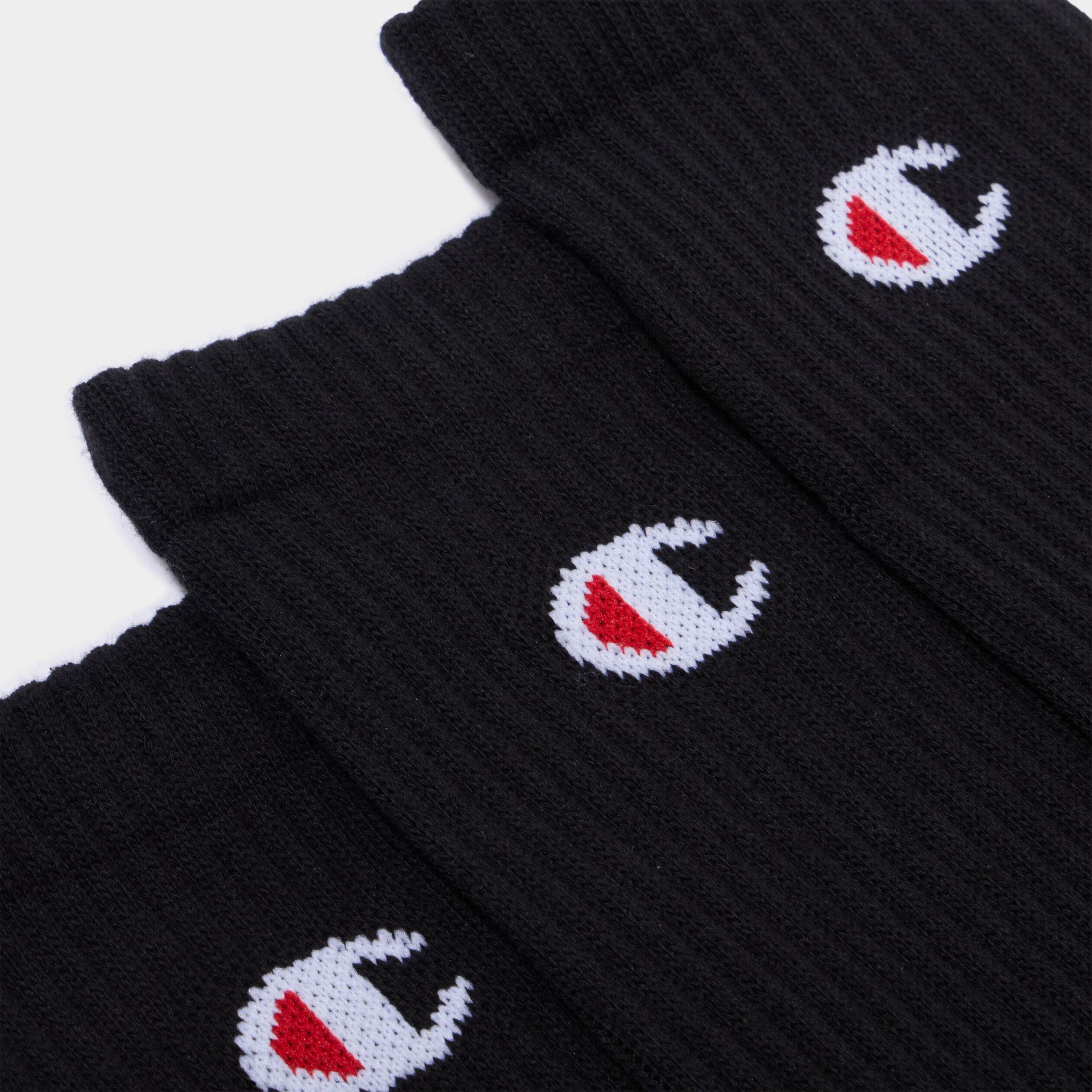 Lot 3 paires chaussettes Champion noir homme