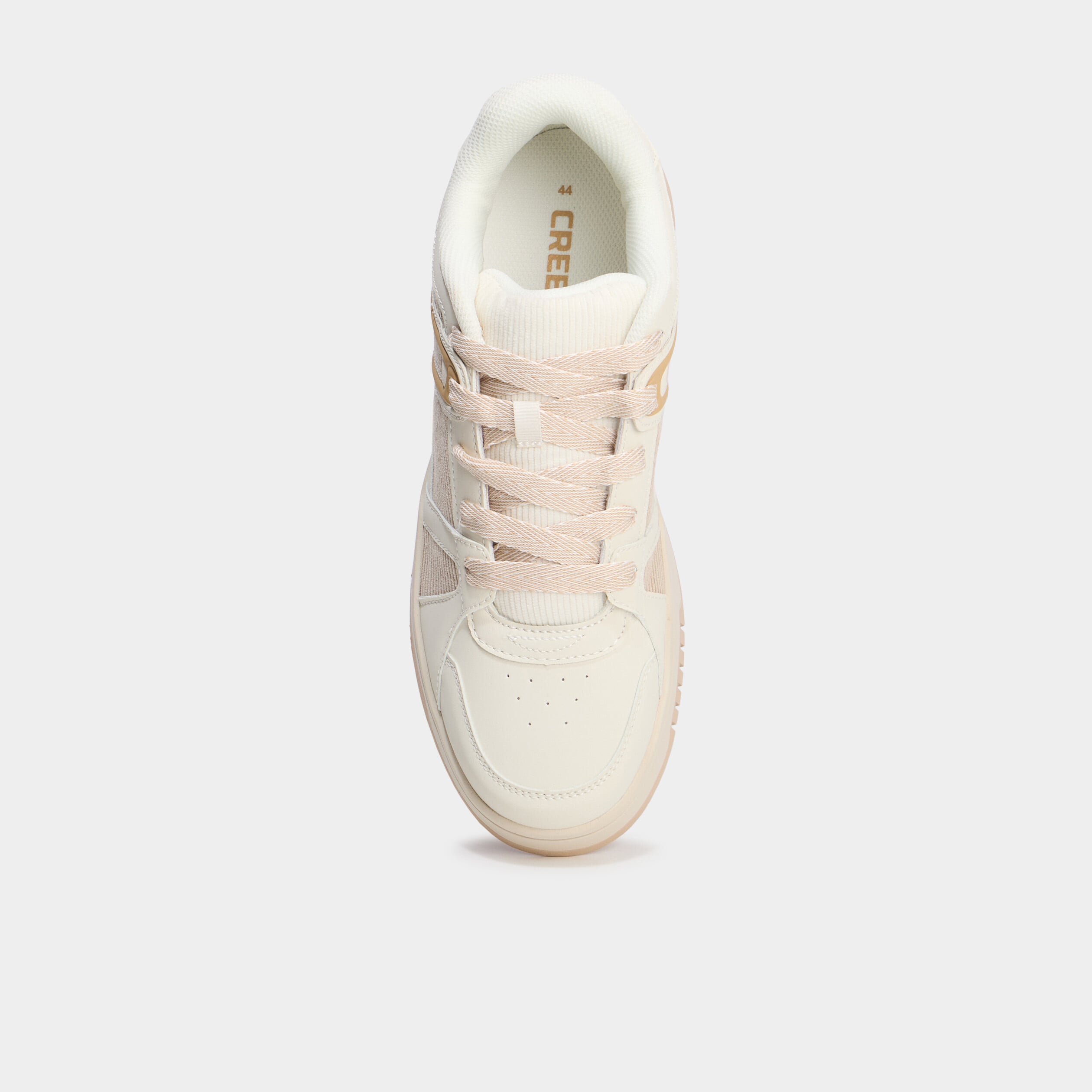 Tennis basses &agrave; lacets sable homme