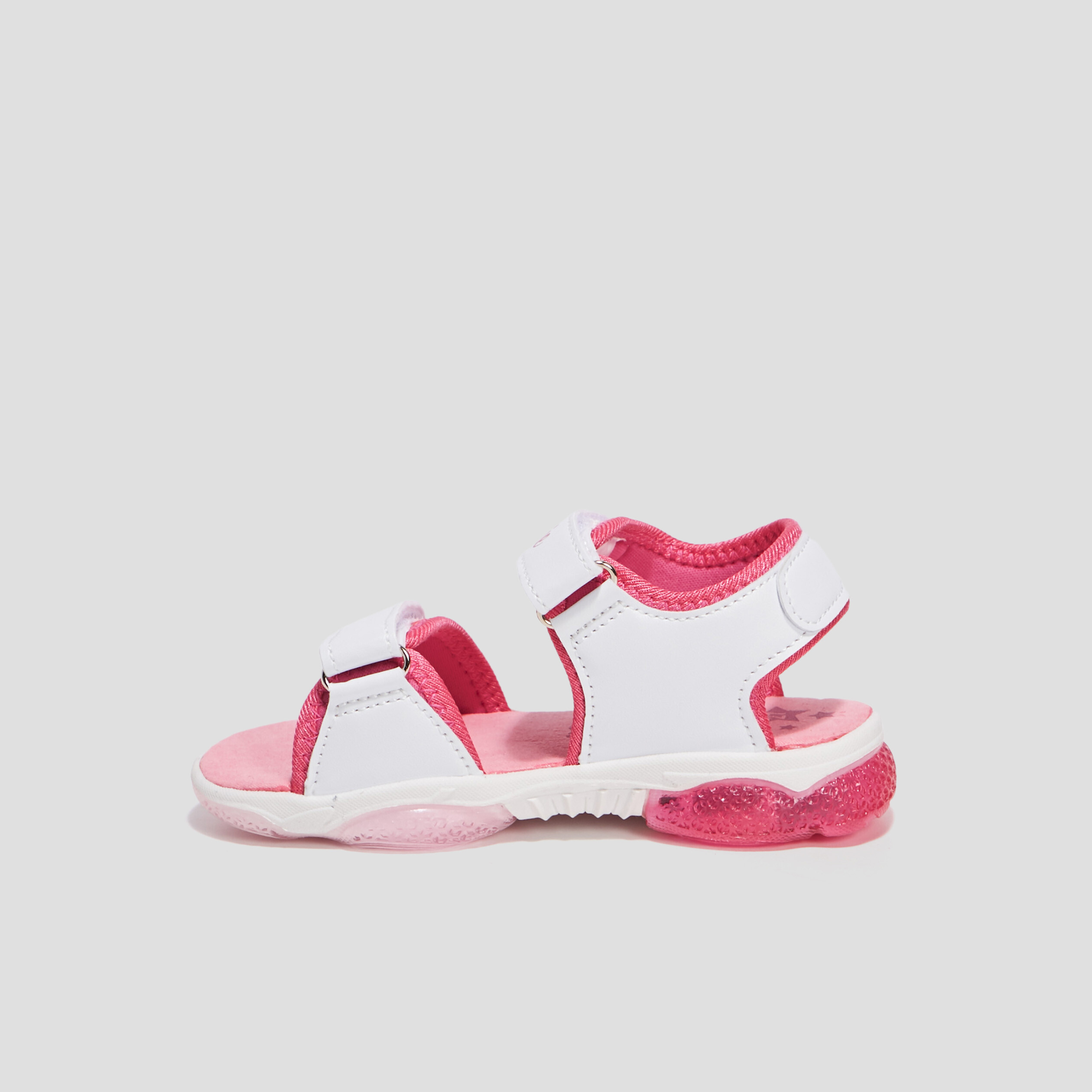 sandales semelle lumineuse minnie rose fille Sandales semelle lumineuse Minnie rose fille