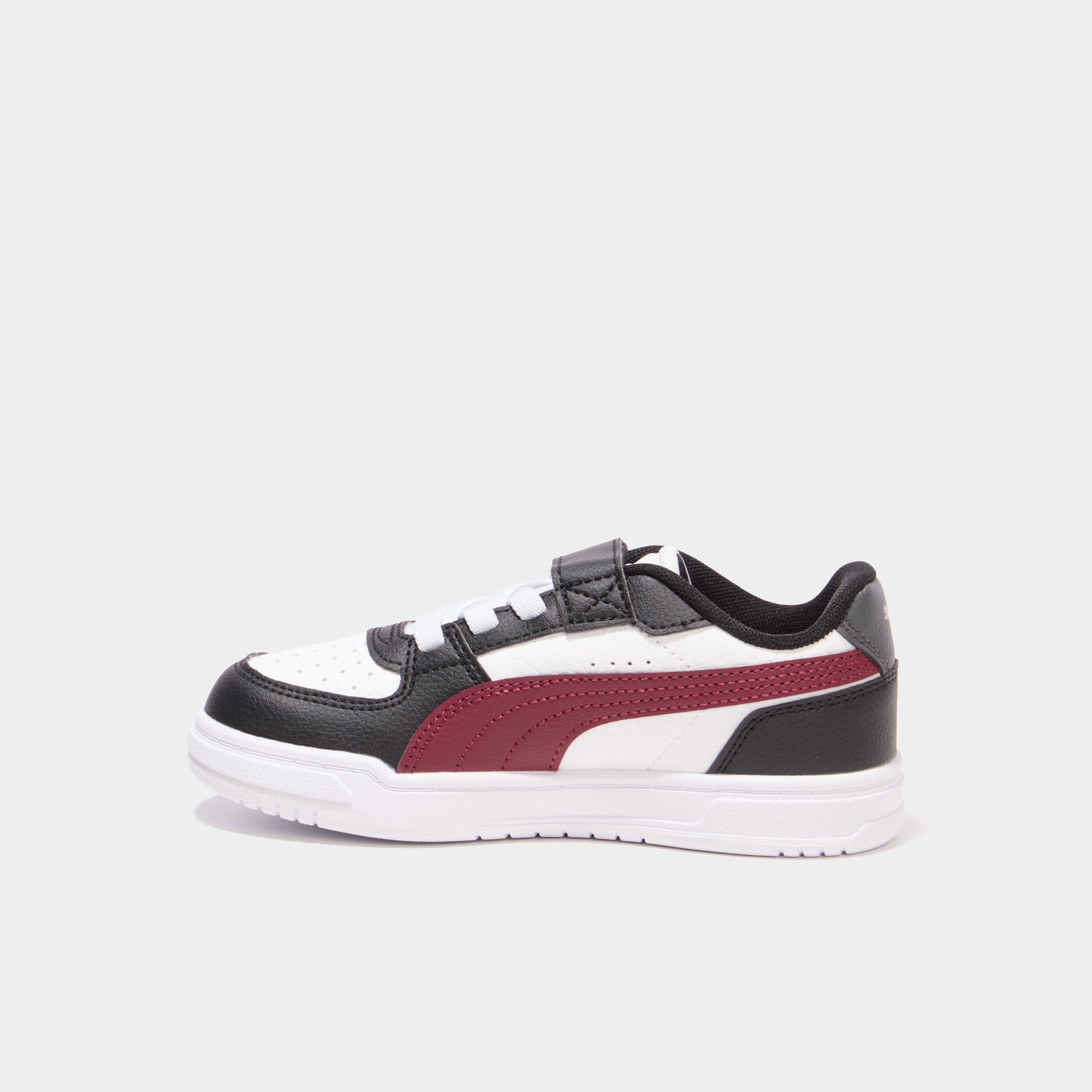 Baskets &agrave; scratchs Caven III Puma bordeaux gar&ccedil;on