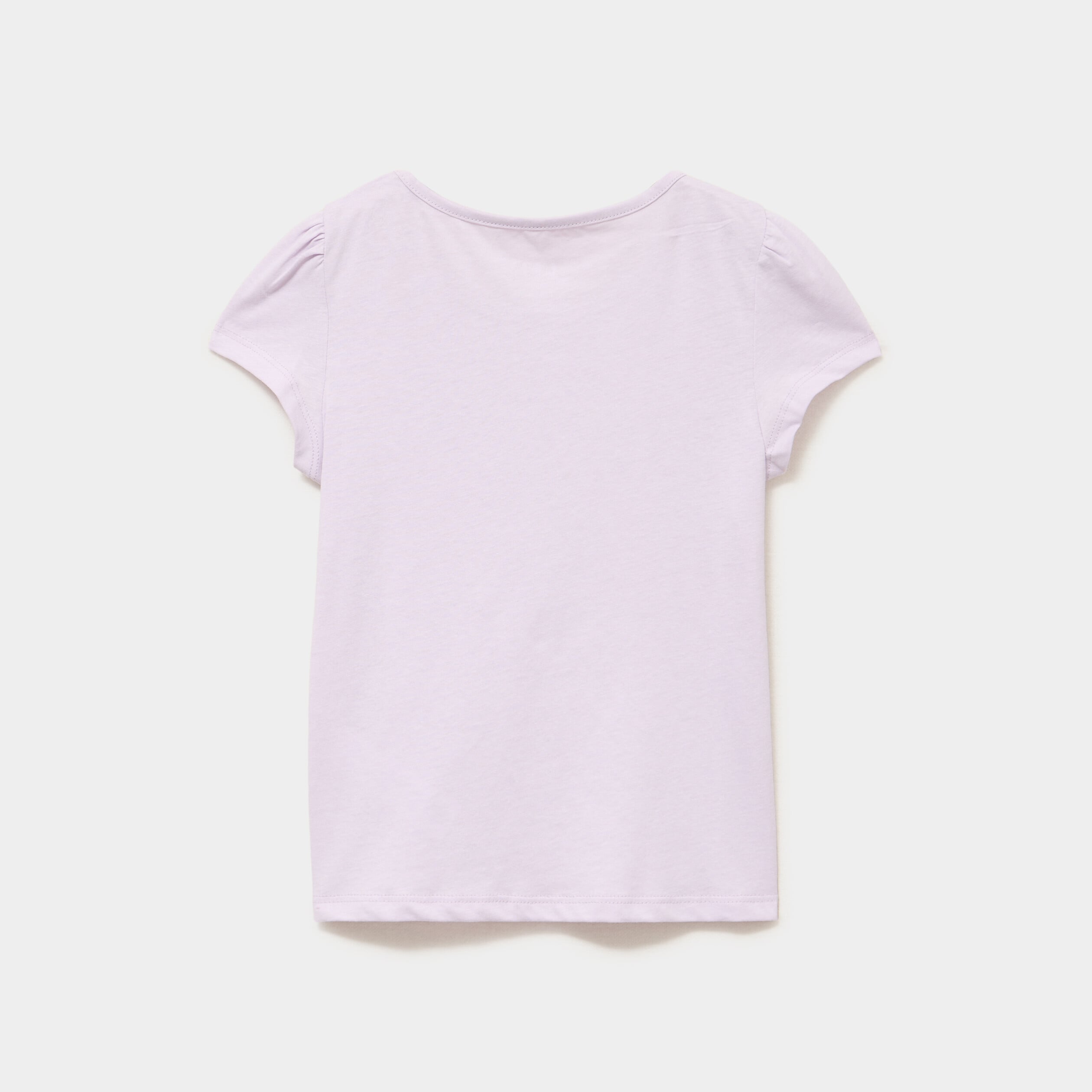 Ensemble pyjama short coton violet clair fille