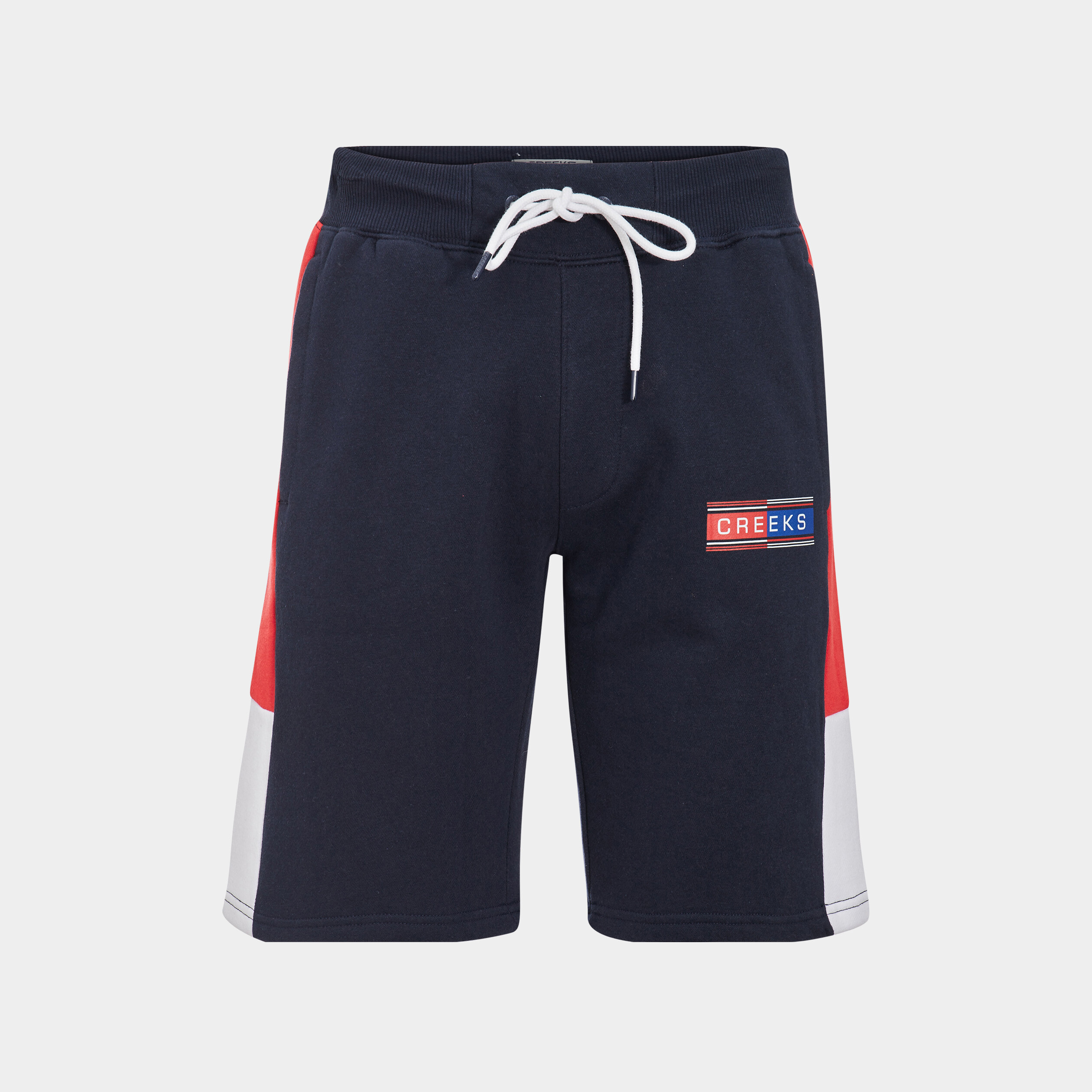 Jogging-Short droit à coulisse Creeks bleu marine homme