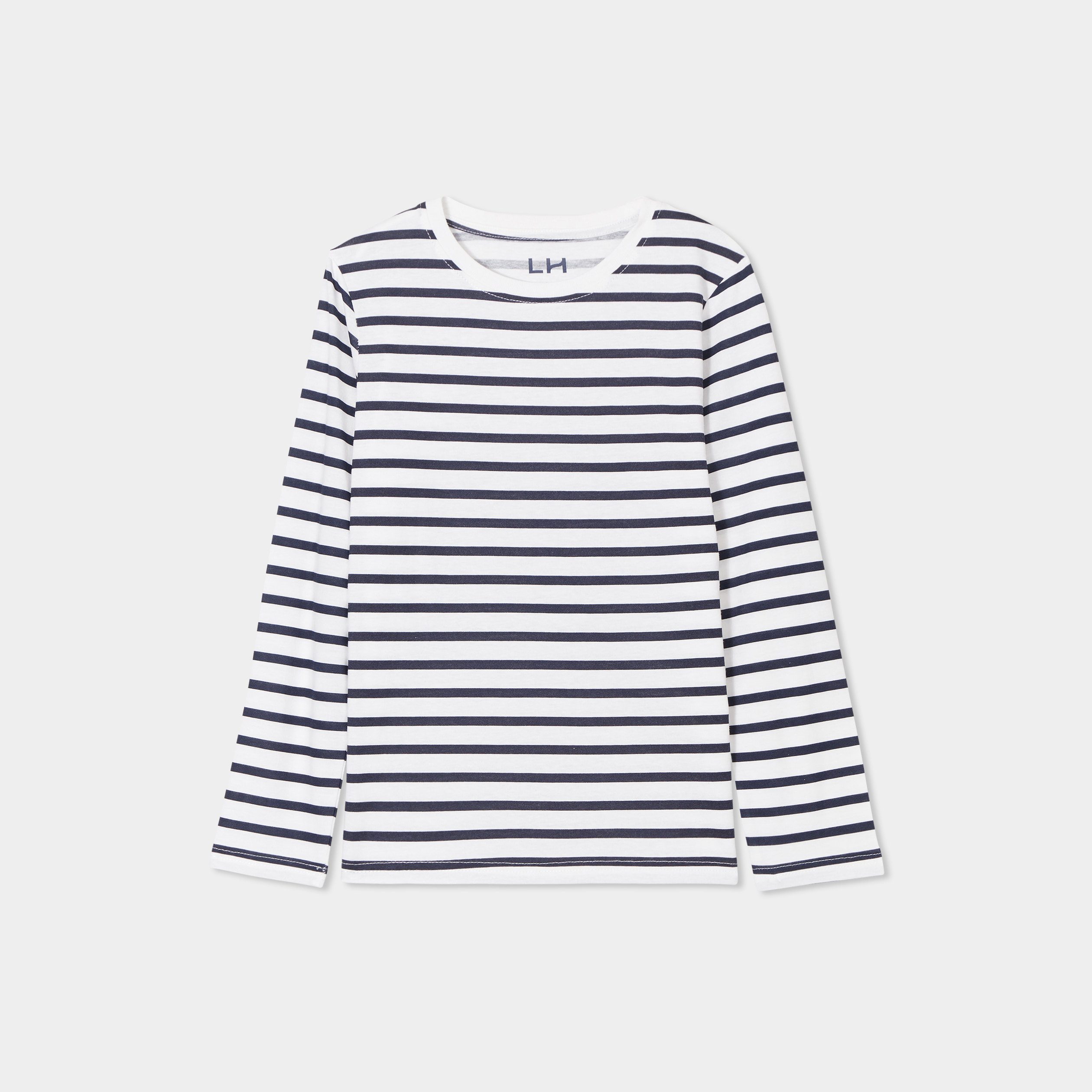 t shirt manches longues coton ecru garcon T-shirt manches longues coton ecru garçon