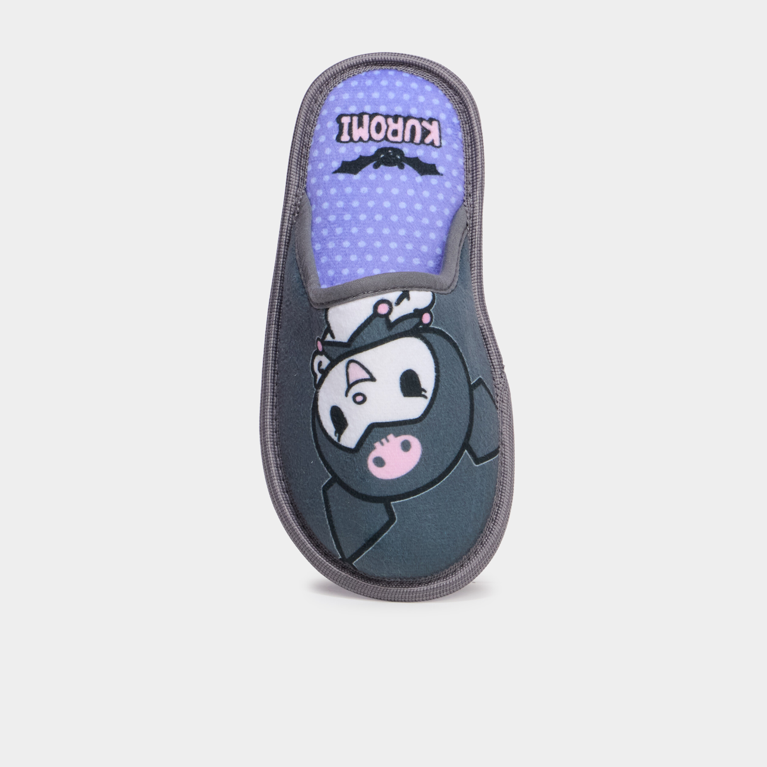 Chaussons mules Hello Kitty Kuromi mauve fille