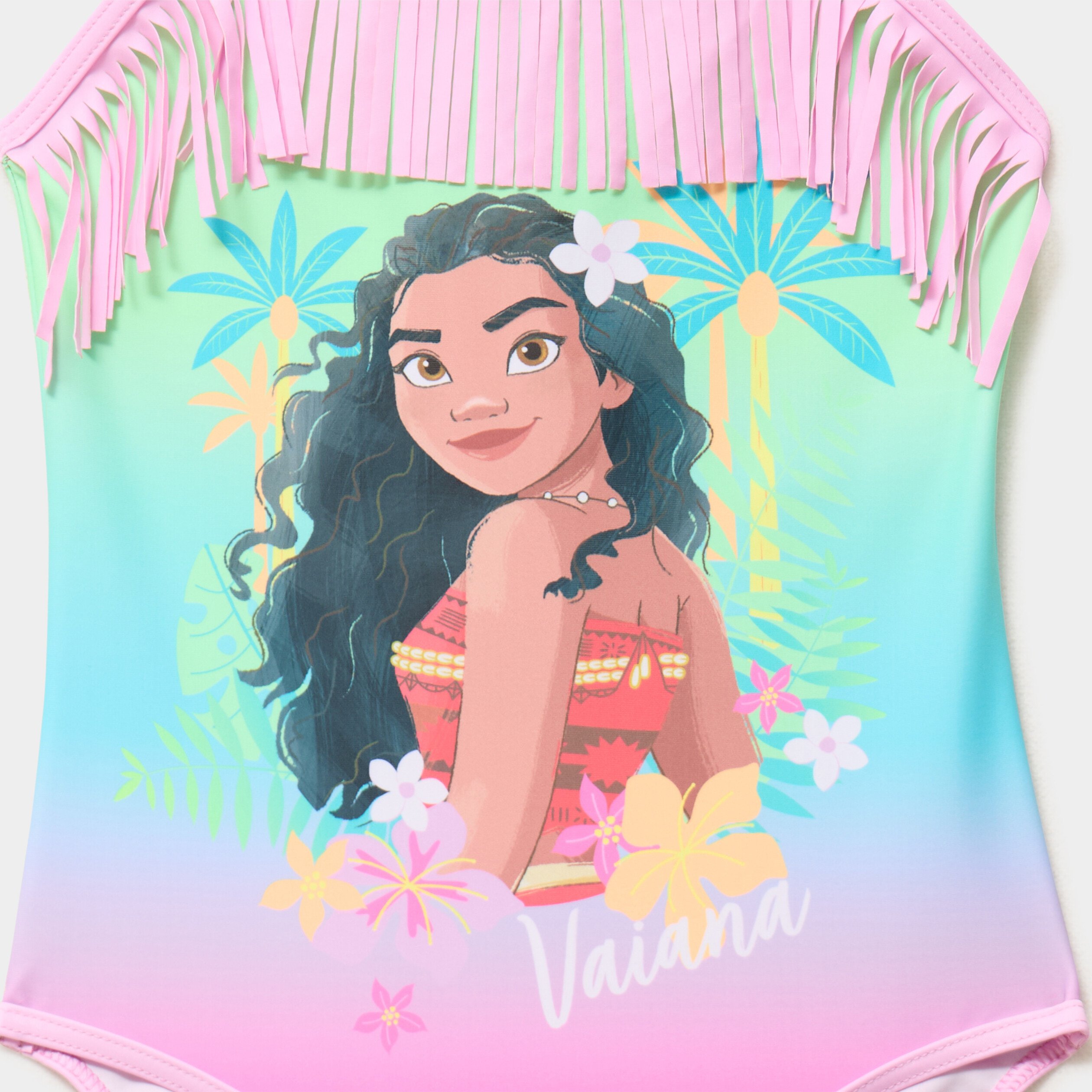 Maillot de bain une pi&egrave;ce Vaiana multicolore fille