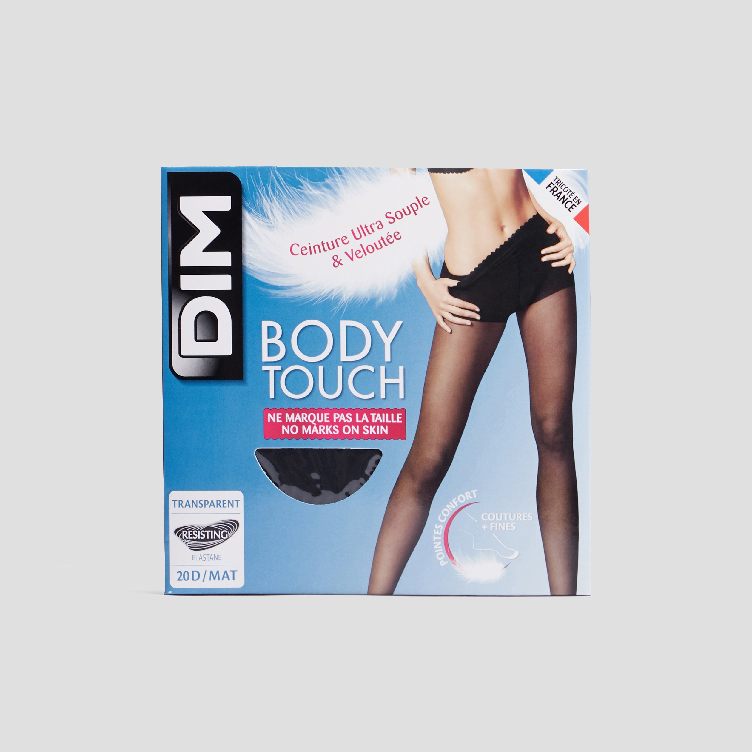 collants 20 deniers dim body touch noir femme Collants 20 deniers DIM Body Touch noir femme